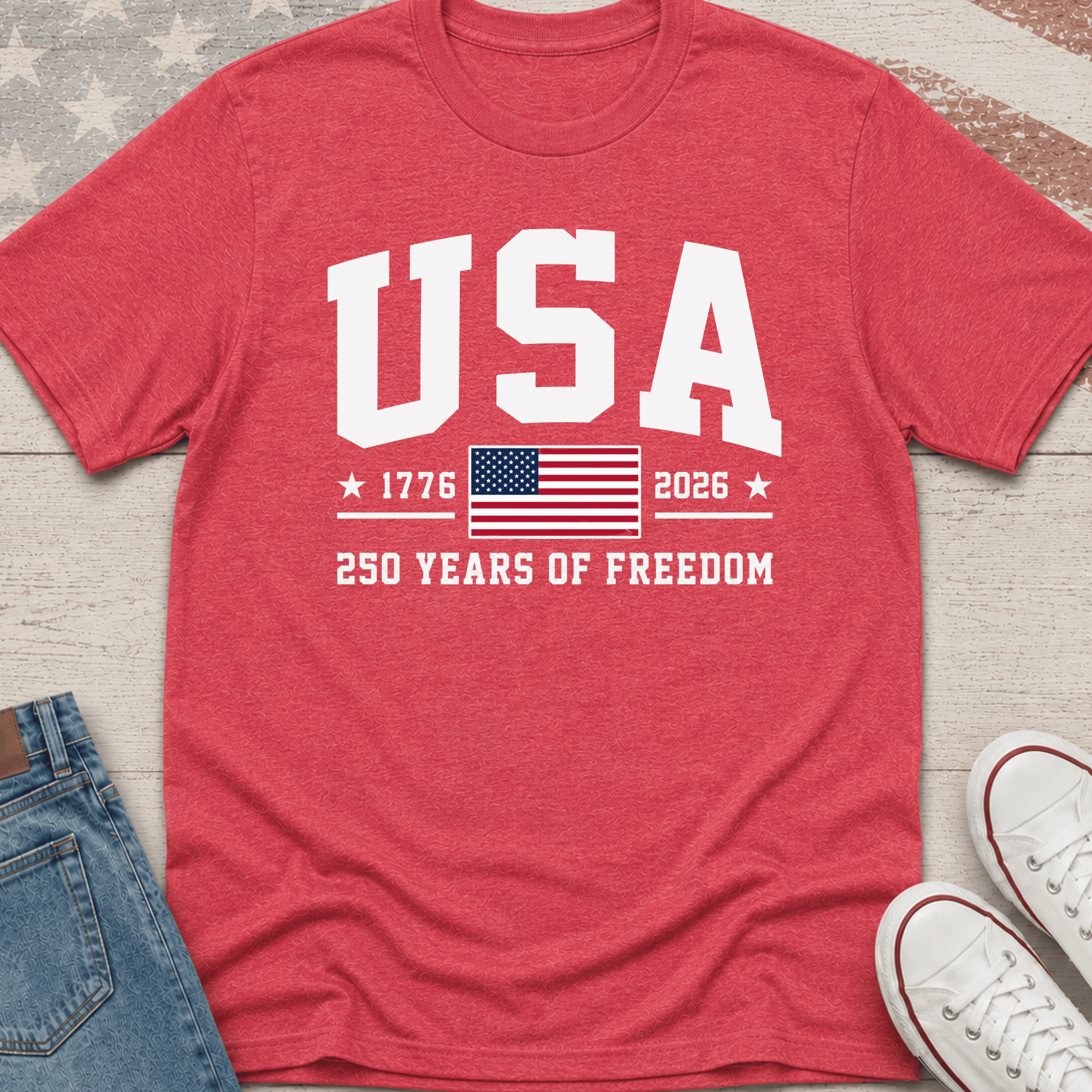 USA 250 Freedom Bold T-Shirt