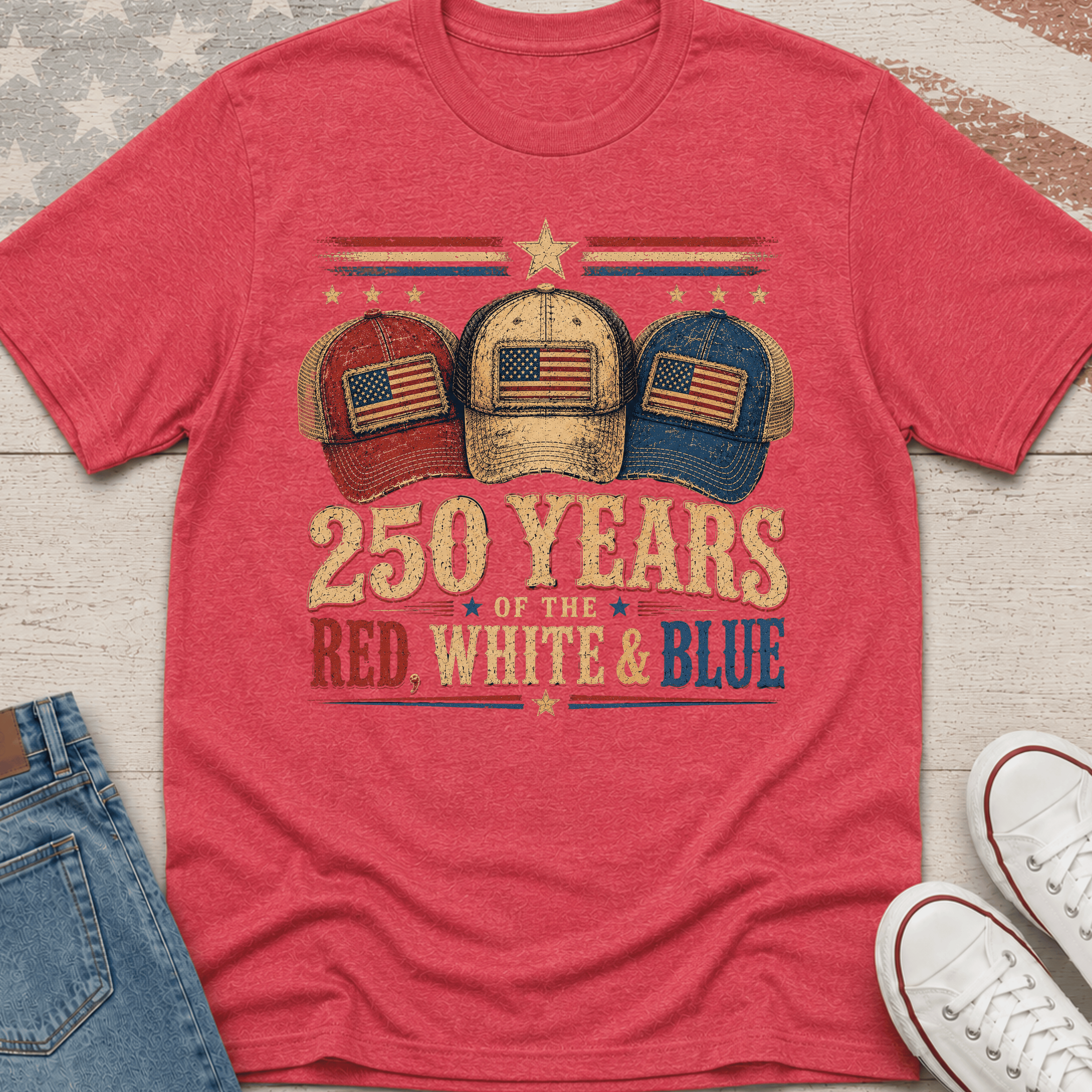 250 Years of Red, White & Blue T-Shirt