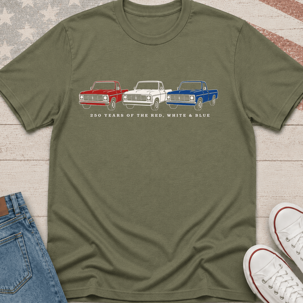 Tricolor Trucks T-Shirt