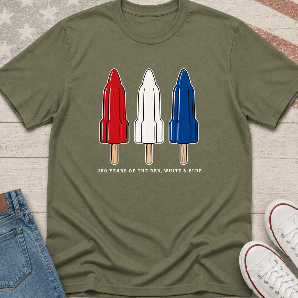 Tricolor Rocket Popsicles T-Shirt