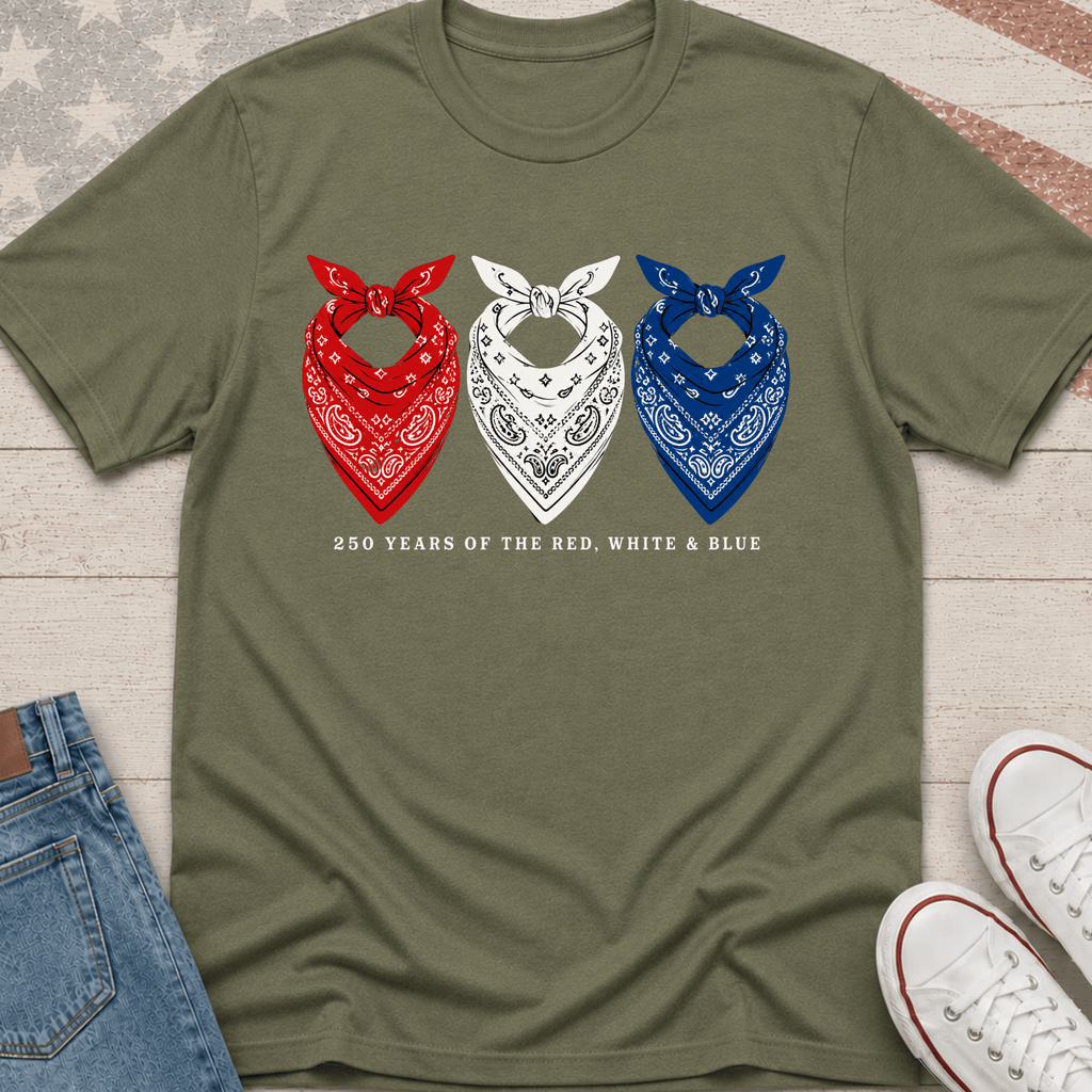 Tricolor Bandanas T-Shirt