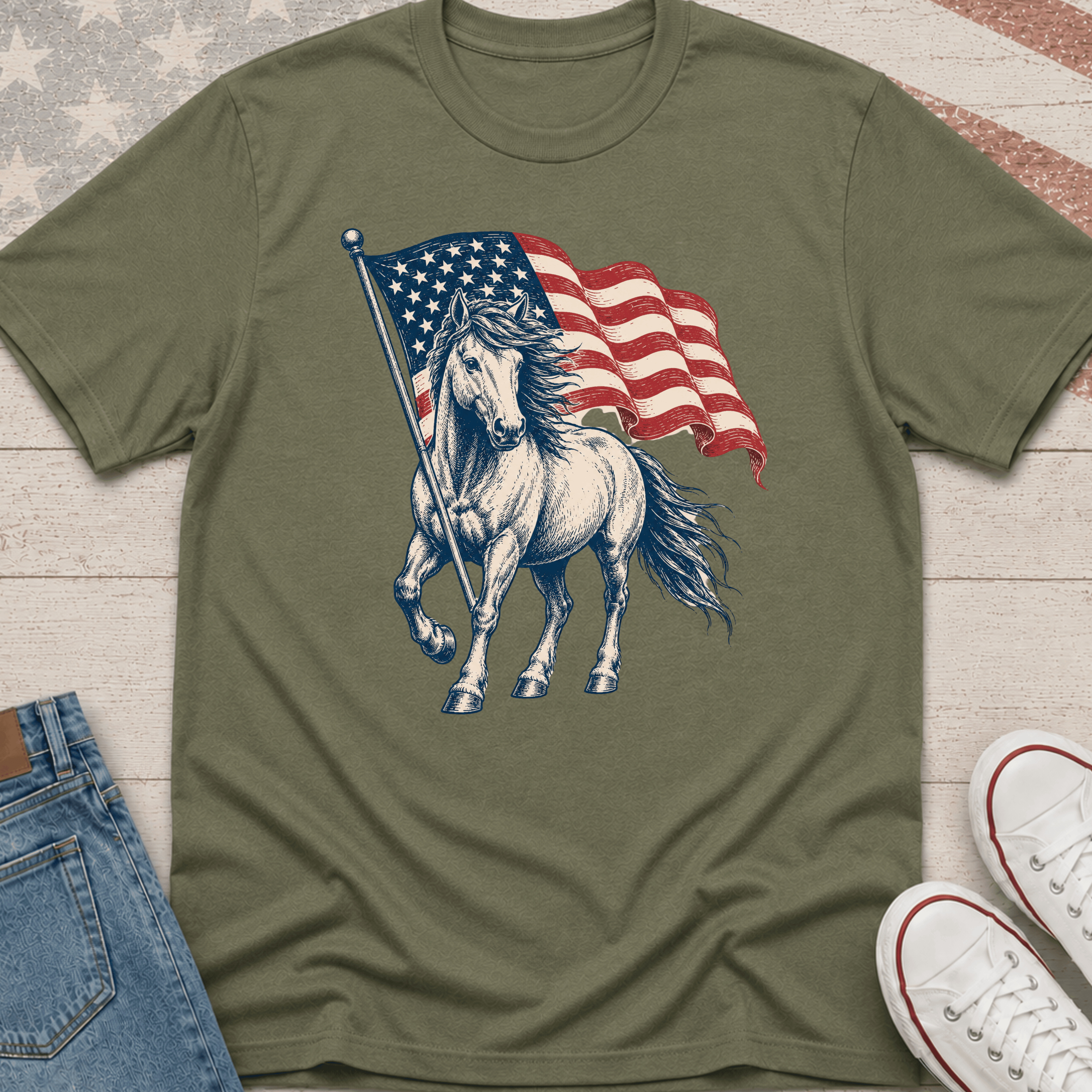 Horse Flag T-Shirt