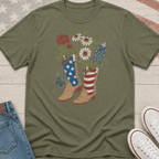 Boots With The Flowers T-Shirt