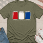 Tricolor Cans T-Shirt