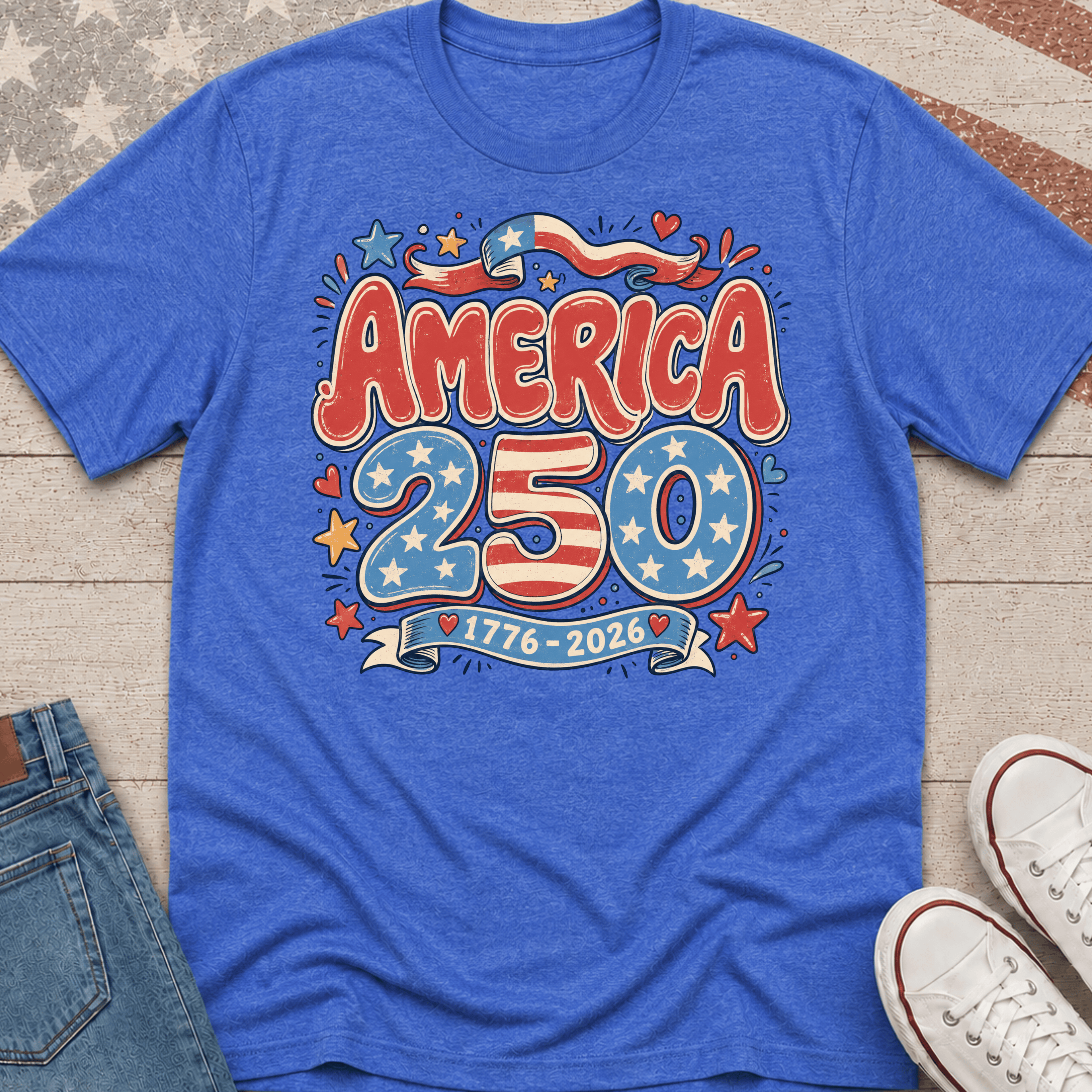 Colorful America 250 T-Shirt