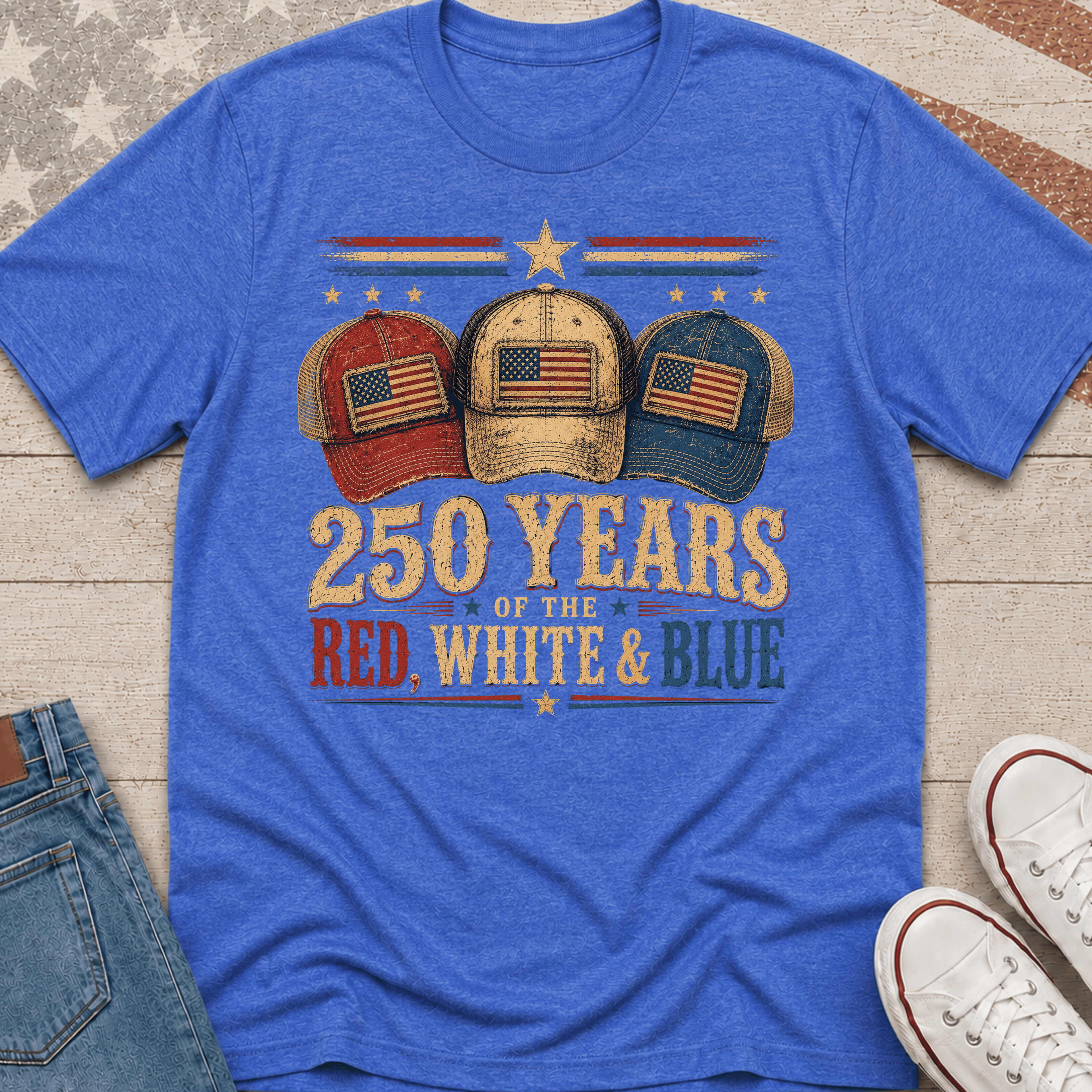 250 Years of Red, White & Blue T-Shirt