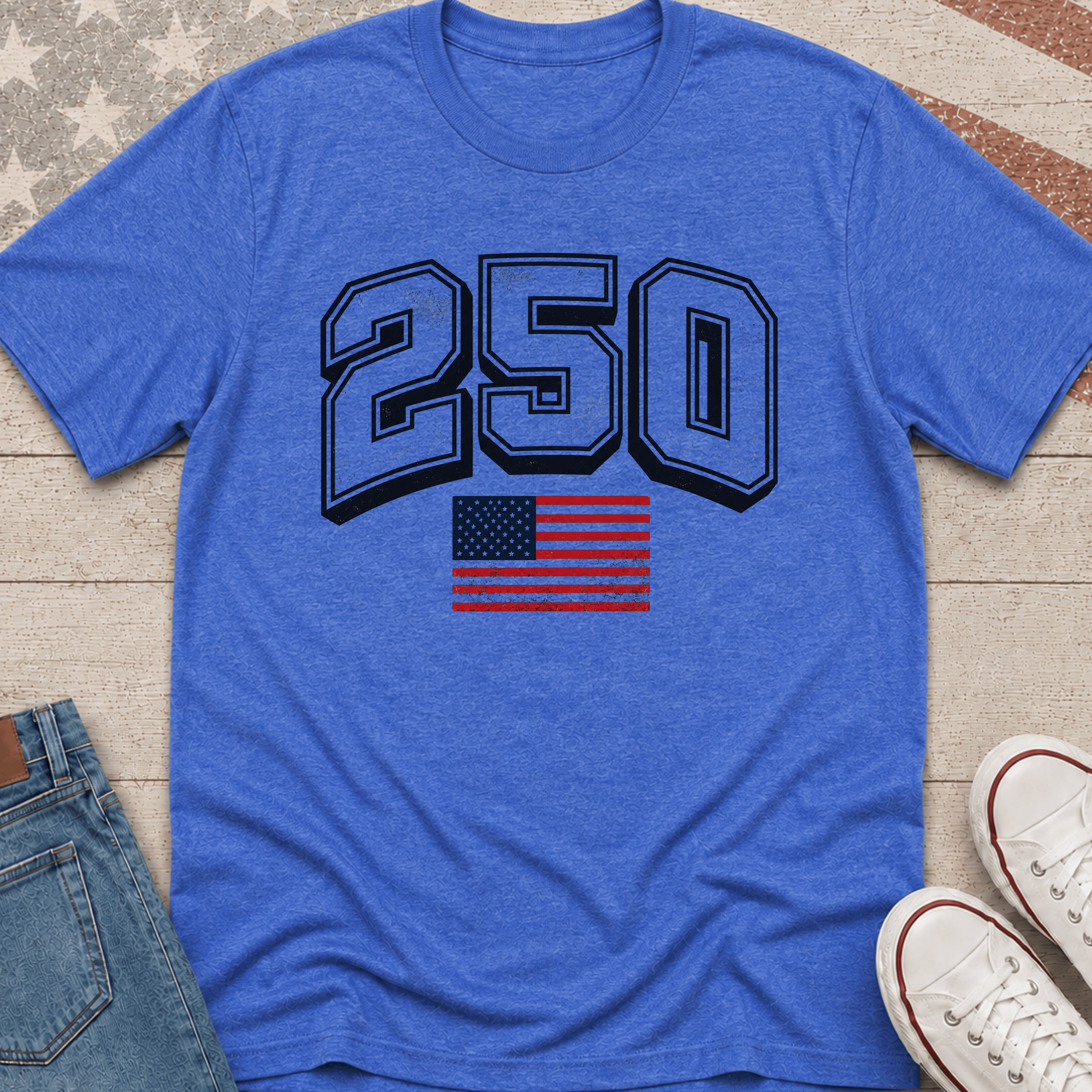 250 US Flag T-Shirt