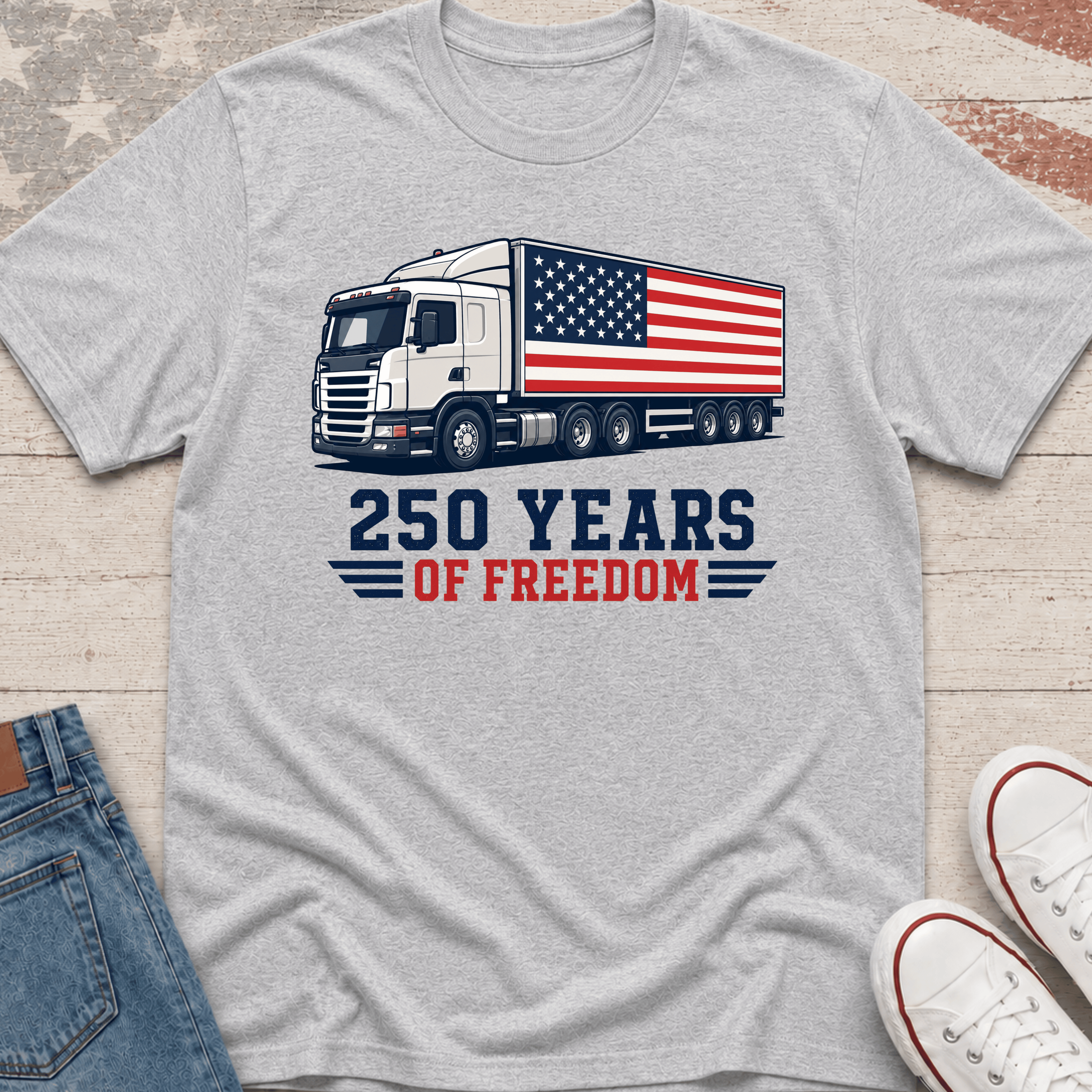 Semitruck 250 Years T-Shirt