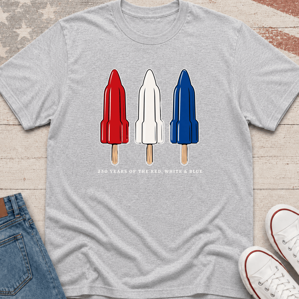 Tricolor Rocket Popsicles T-Shirt
