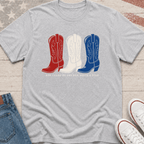 Tricolor Cowboy Boots T-Shirt