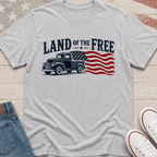 Land of the Free Truck Flag T-Shirt