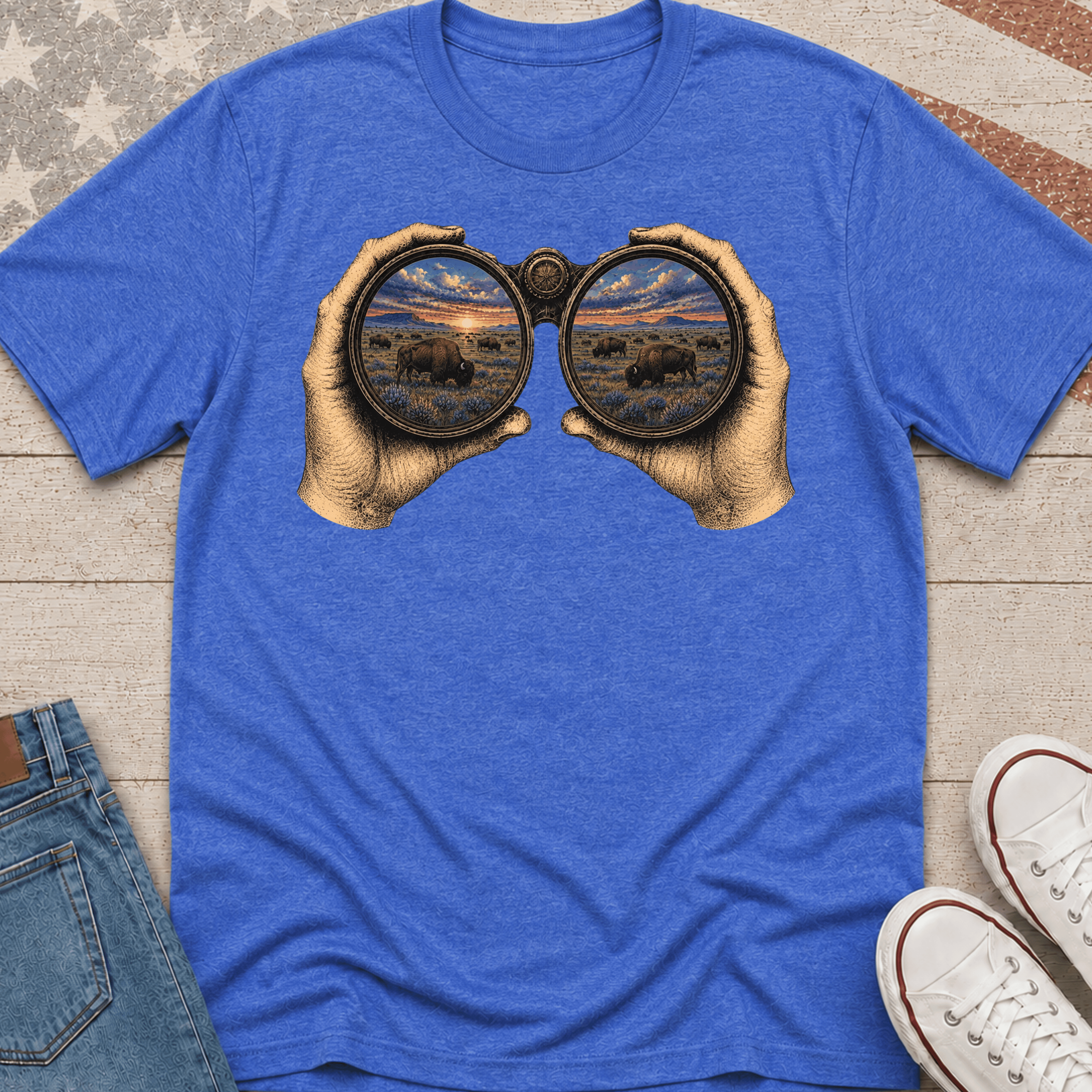 Bison Binocular T-Shirt