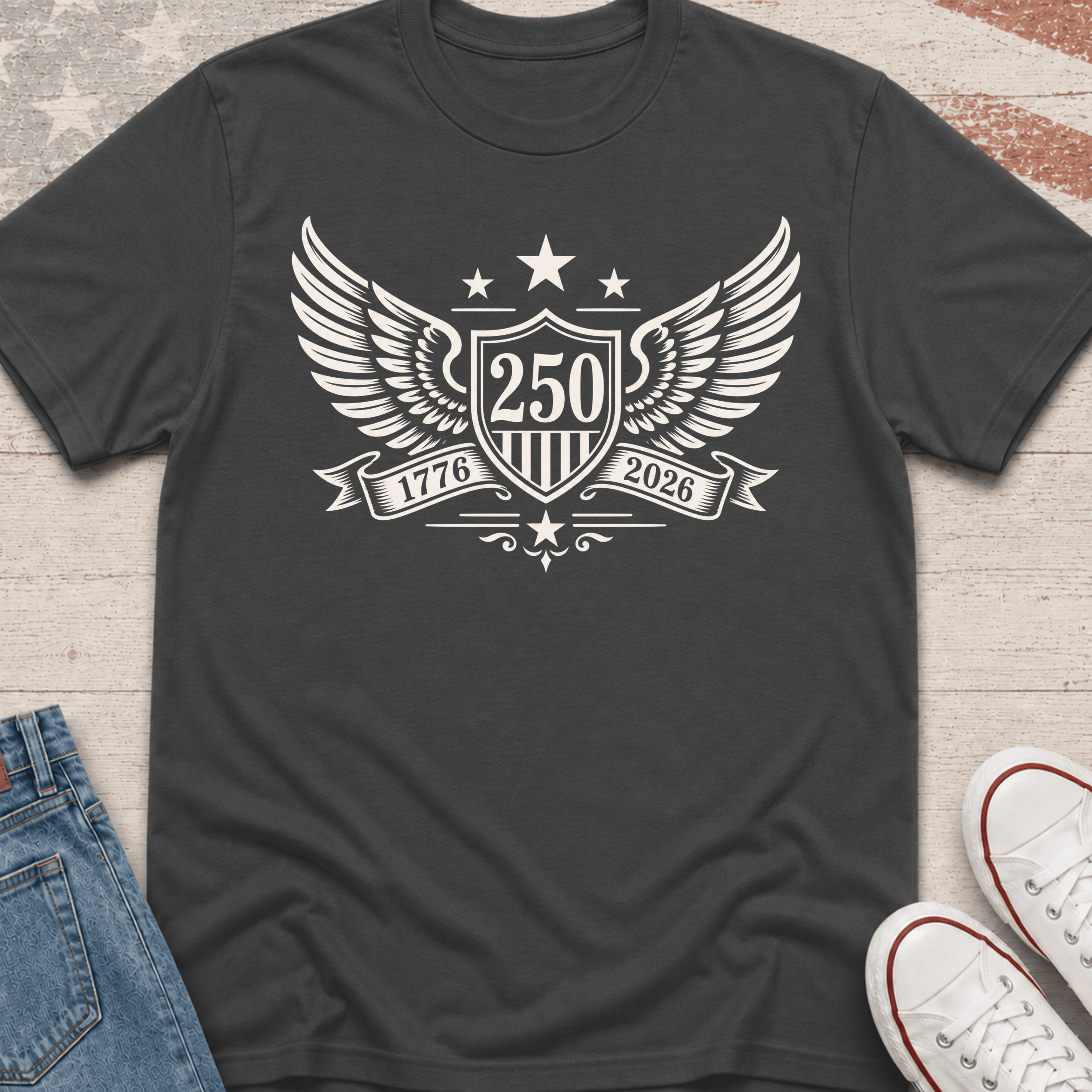 250th Bold Wings T-Shirt