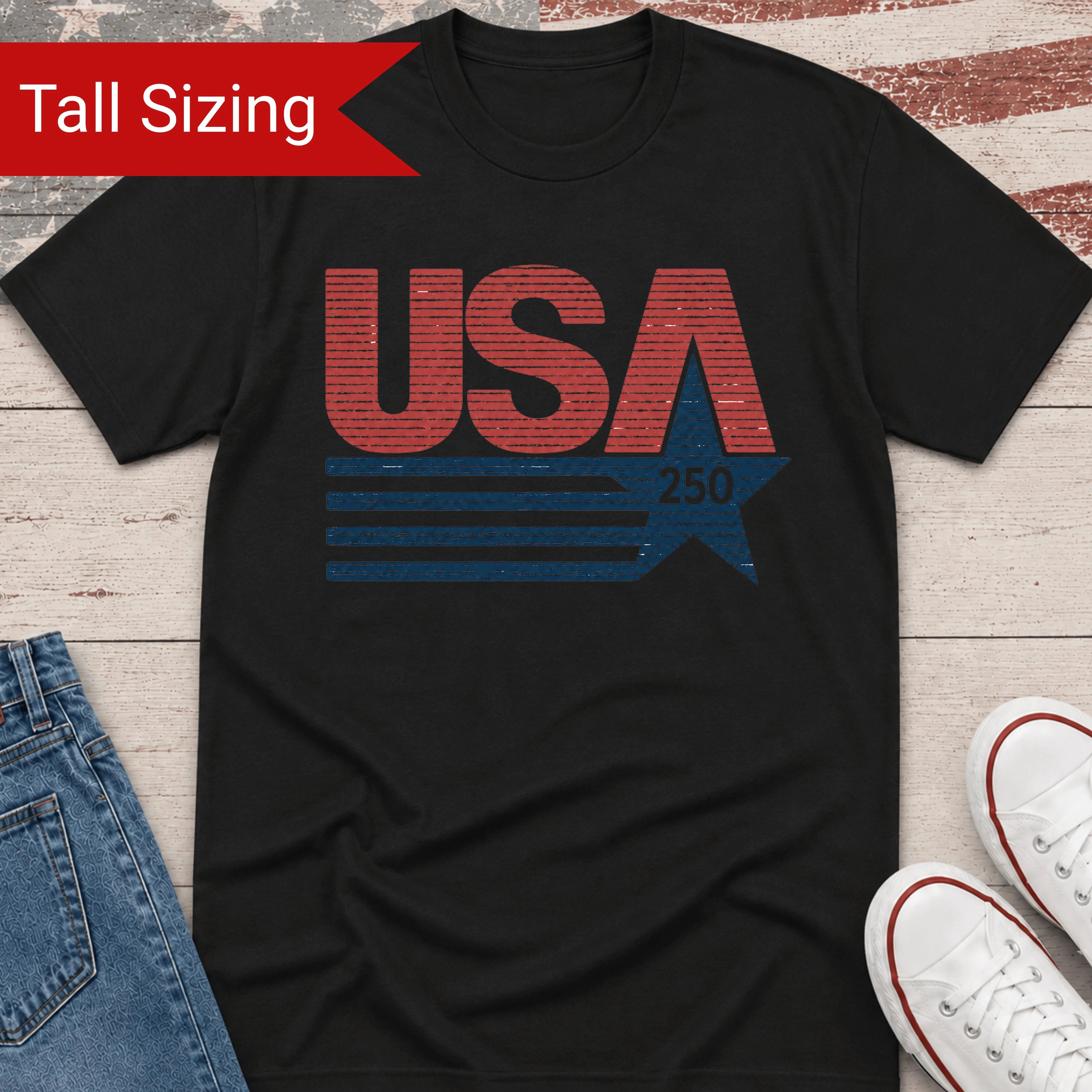 USA Star TALL Shirt