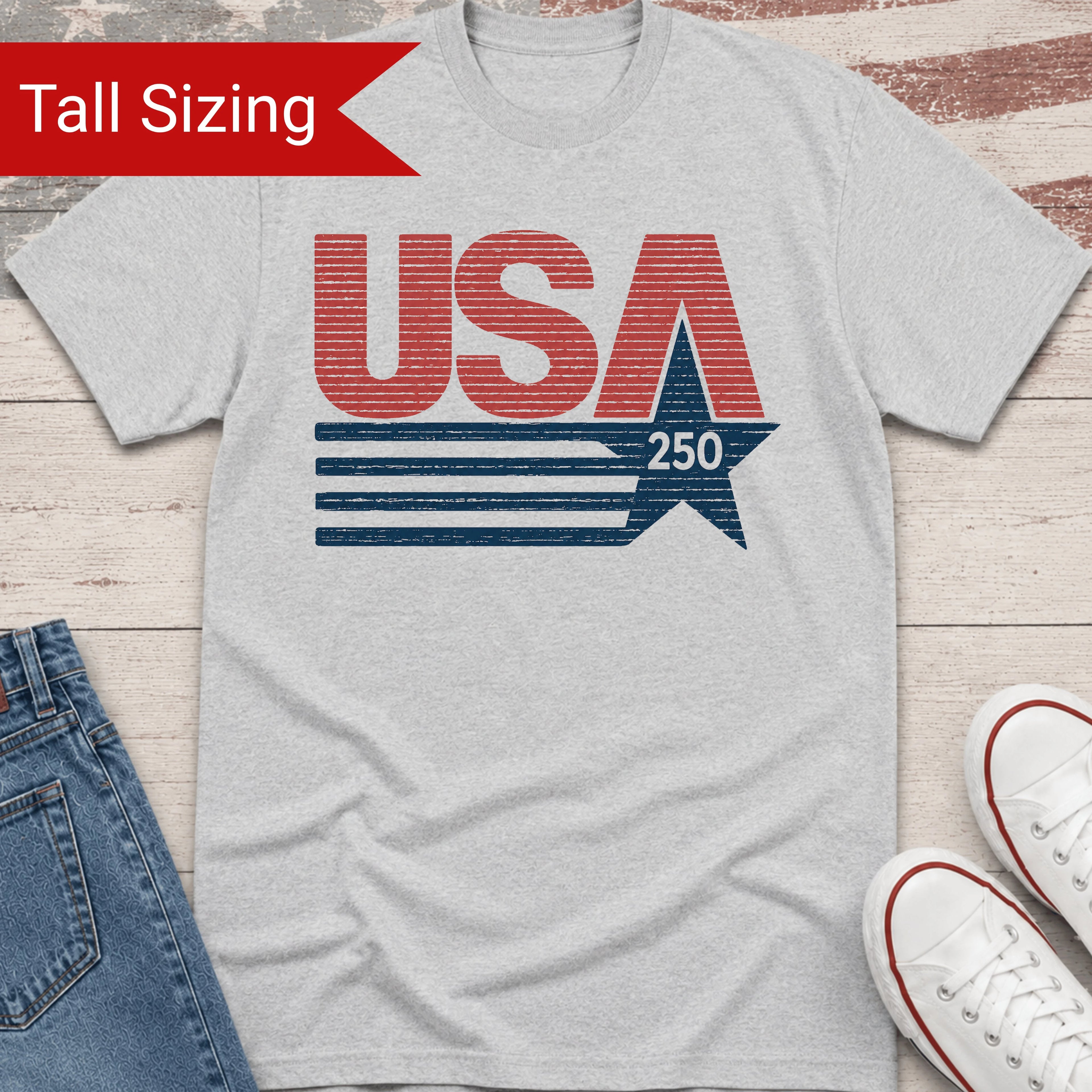 USA Star TALL Shirt