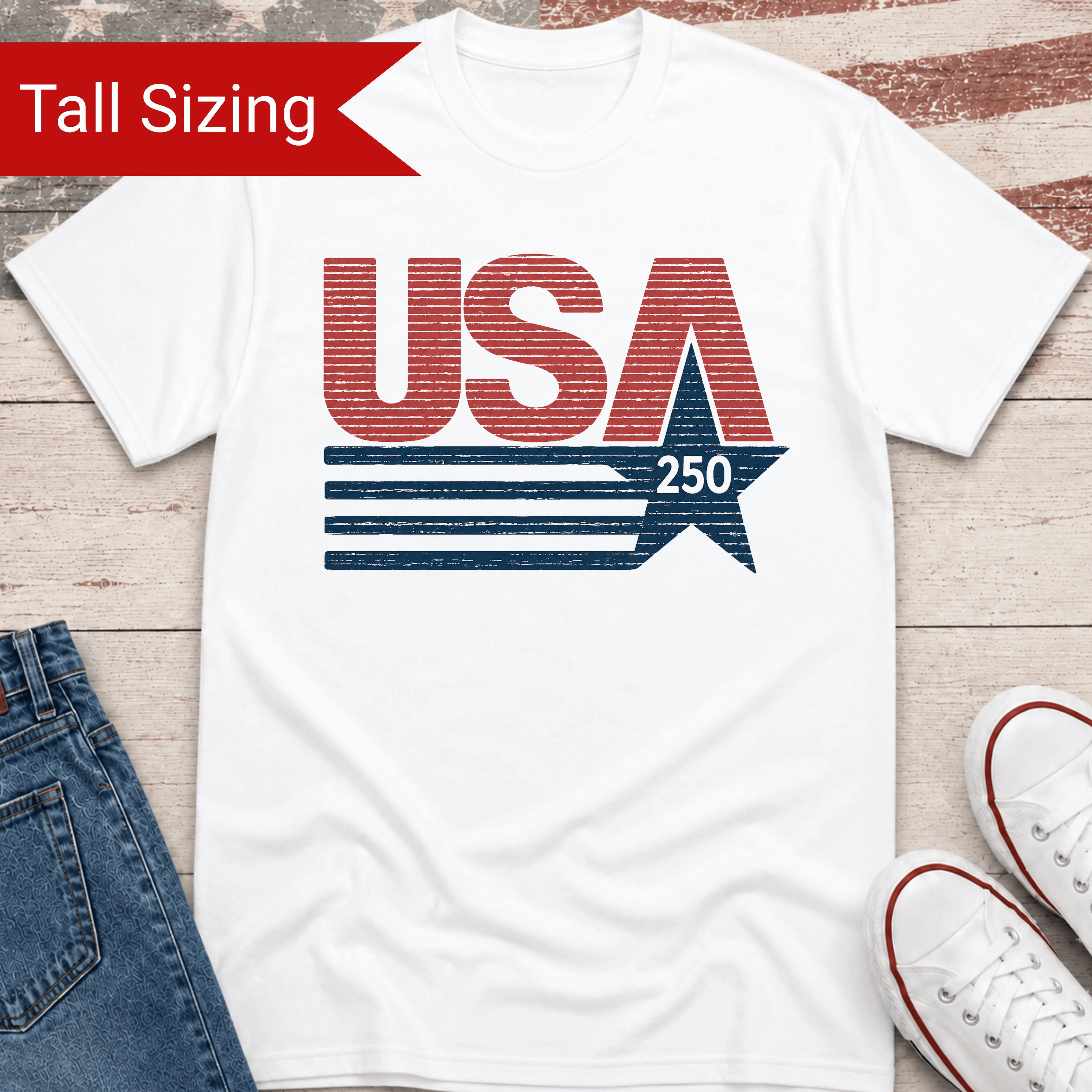 USA Star TALL Shirt