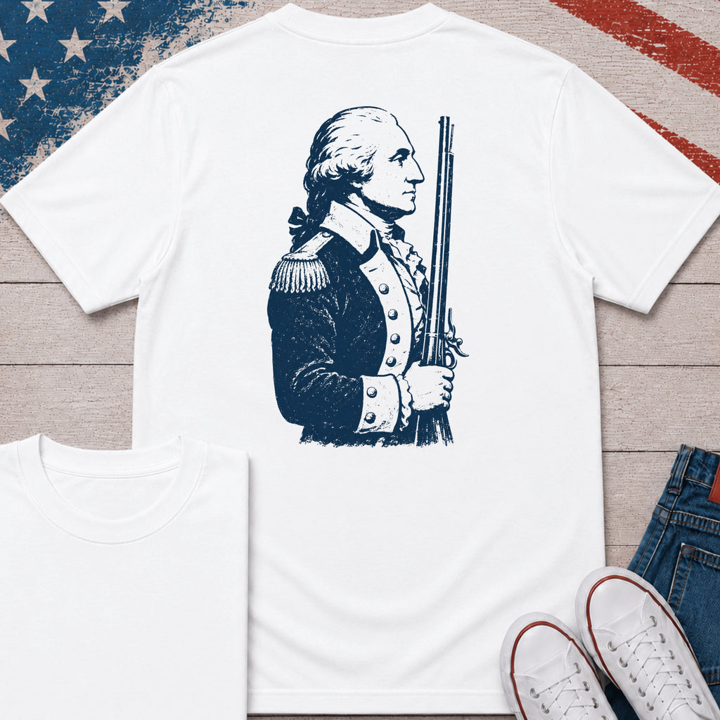 George Washington (Back Print) T-Shirt