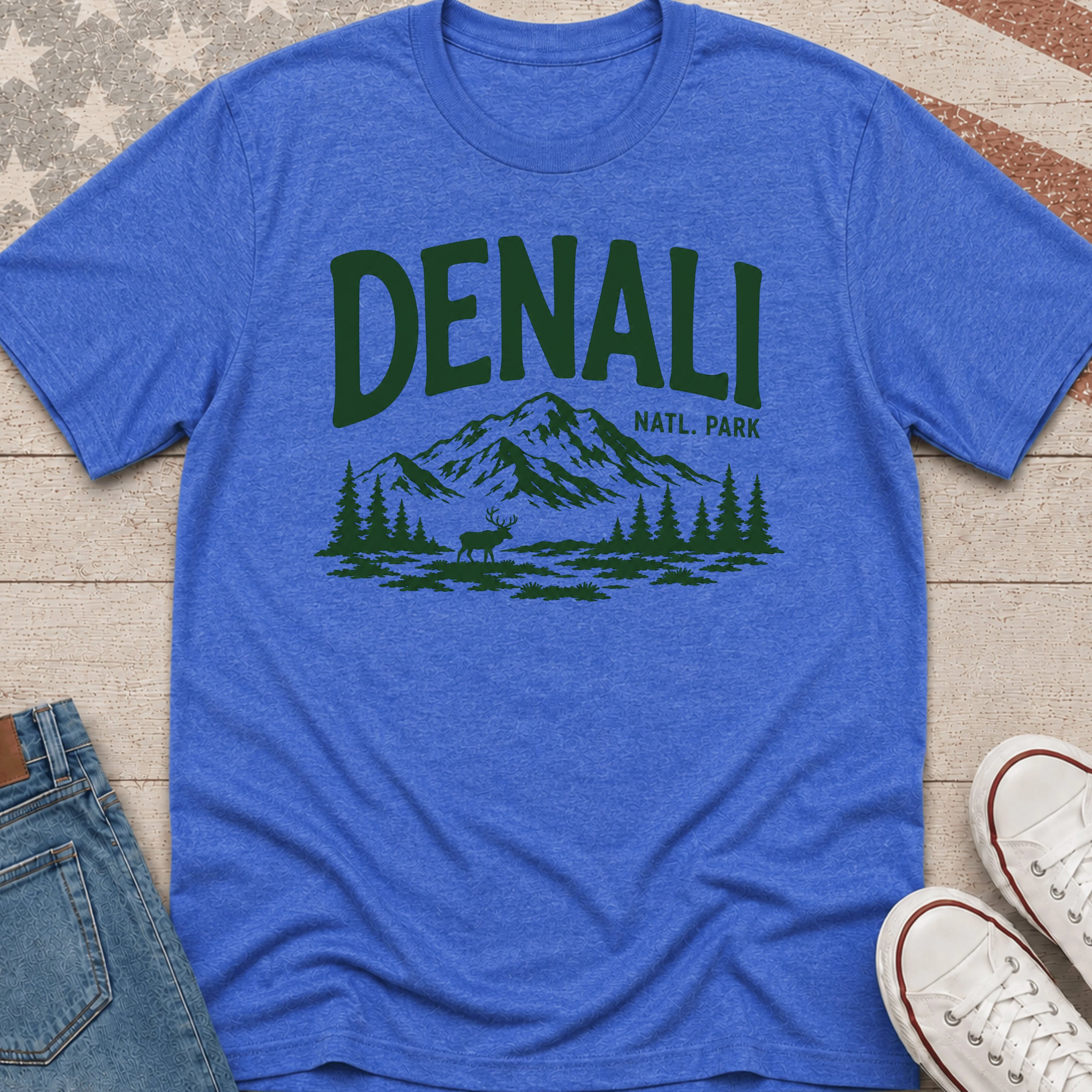 Denali Green T-Shirt
