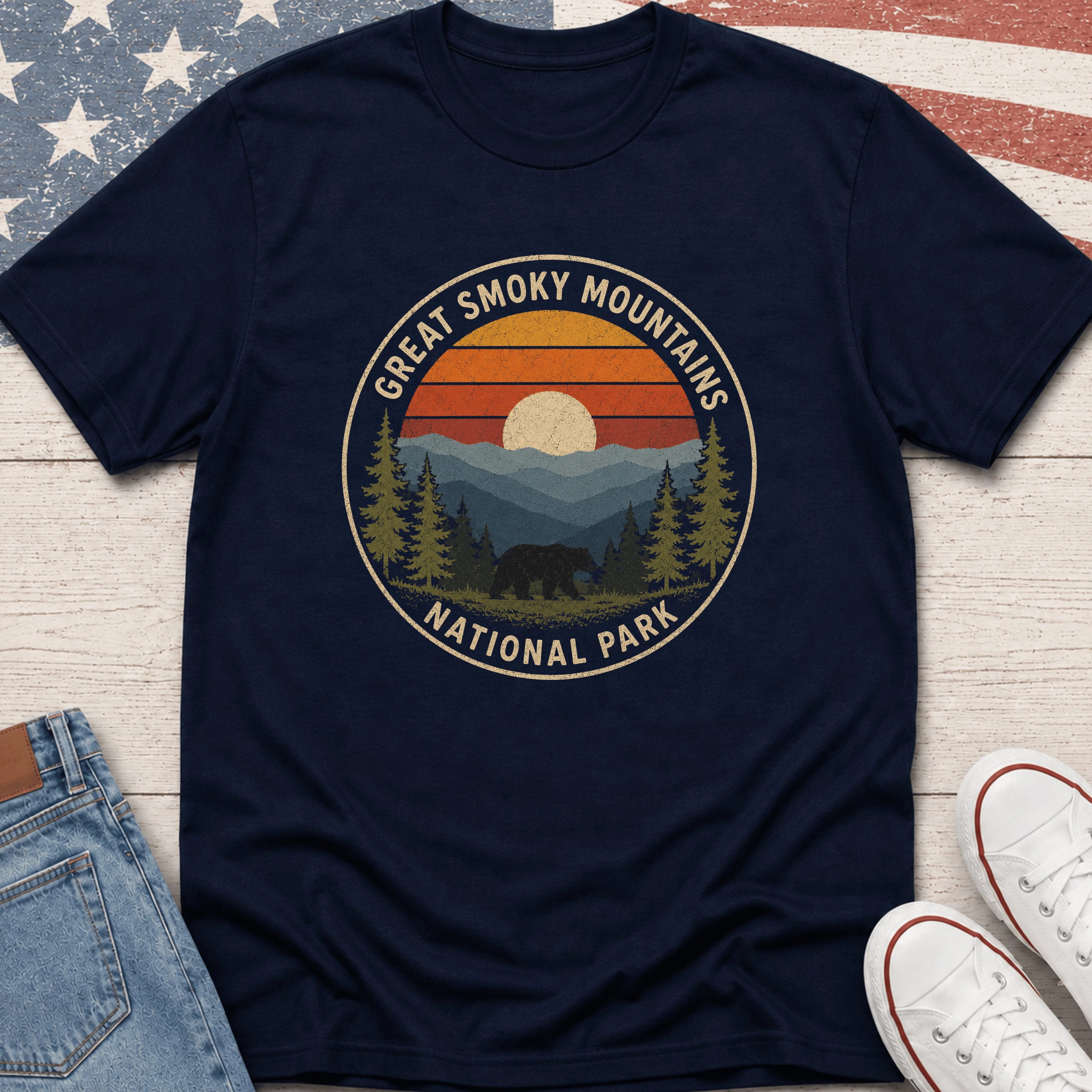 Great Smoky Badge T-Shirt