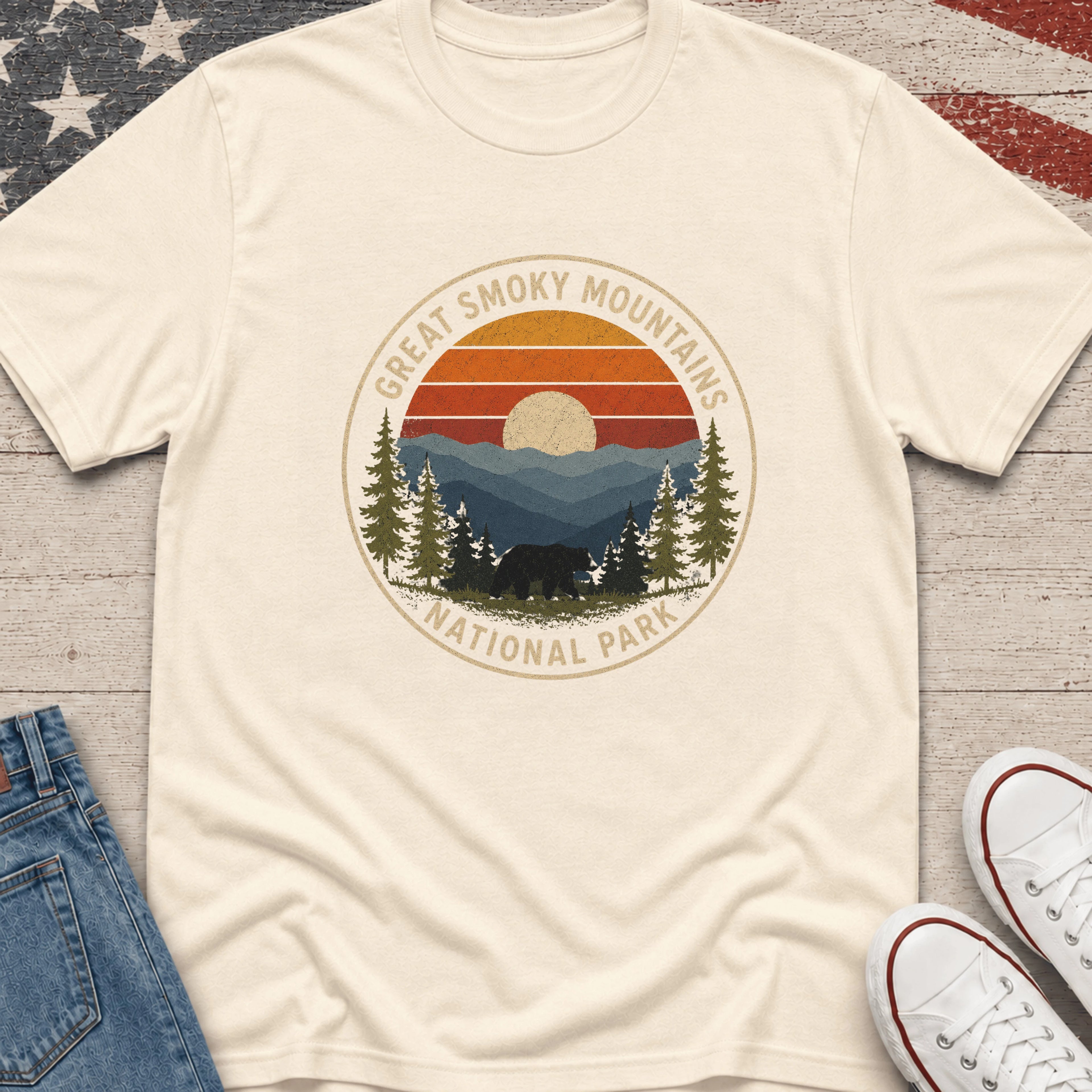 Great Smoky Badge T-Shirt