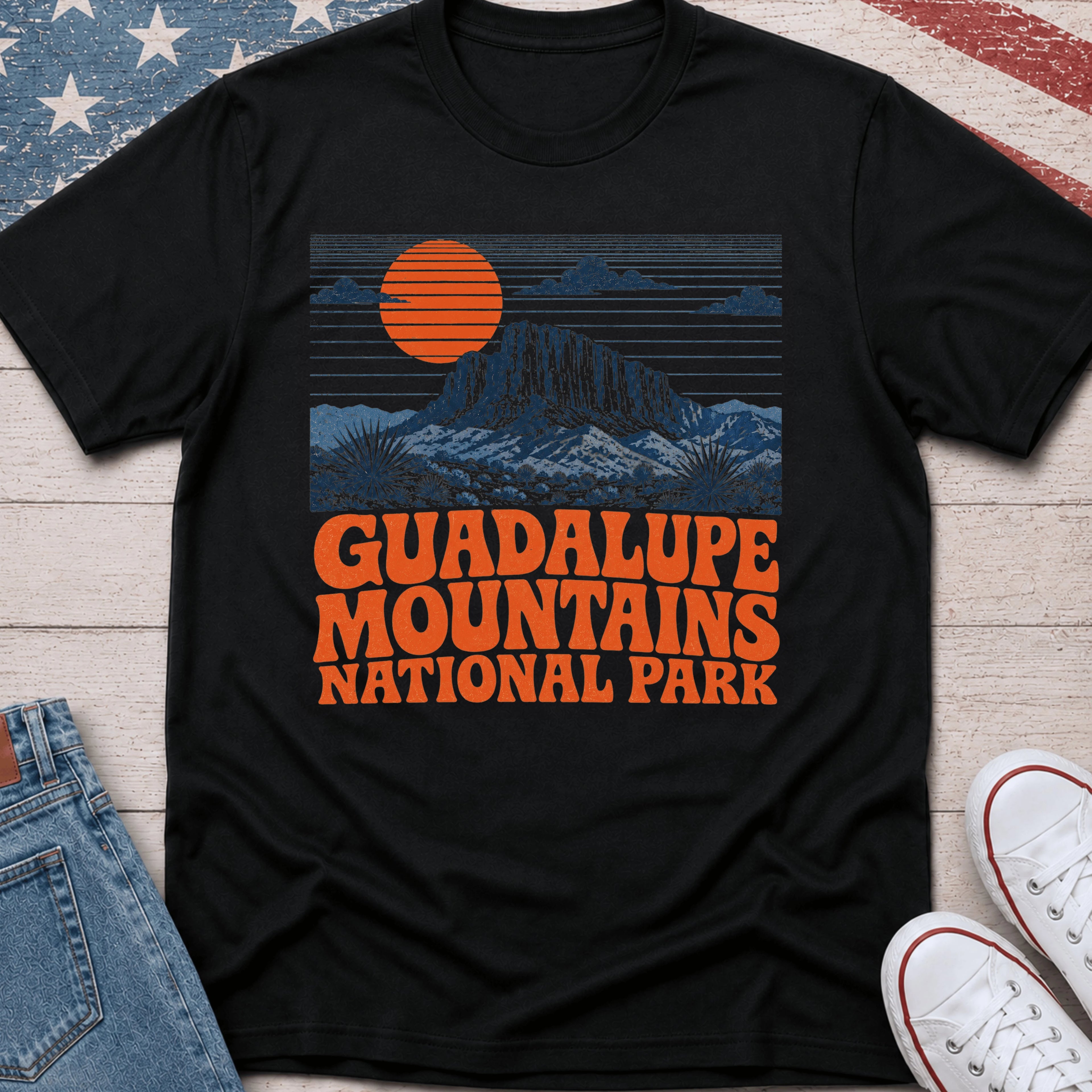 Guadalupe Mtn Orange T-Shirt