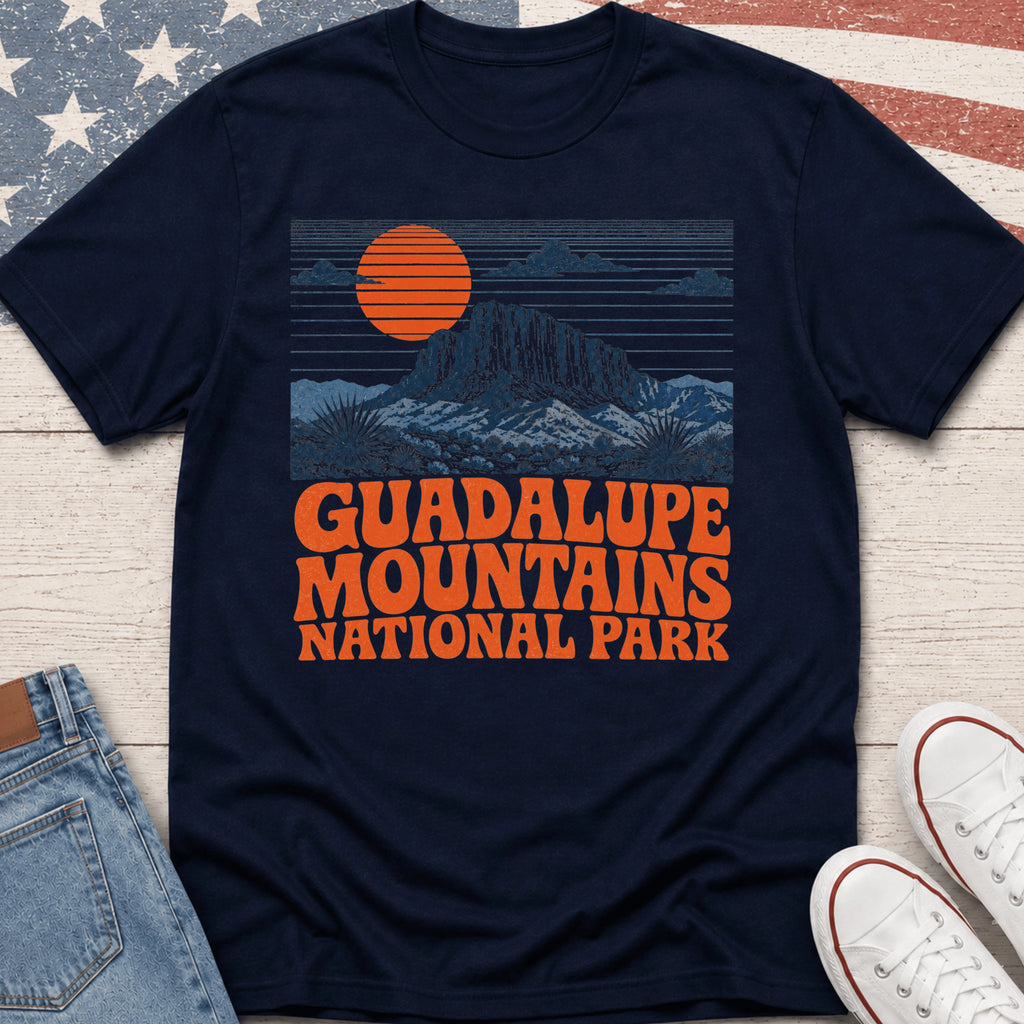 Guadalupe Mtn Orange T-Shirt