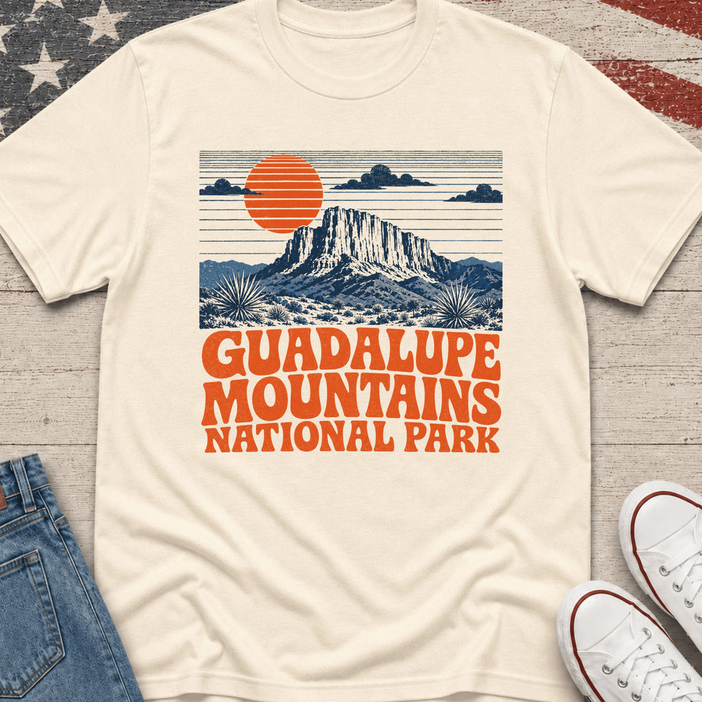Guadalupe Mtn Orange T-Shirt