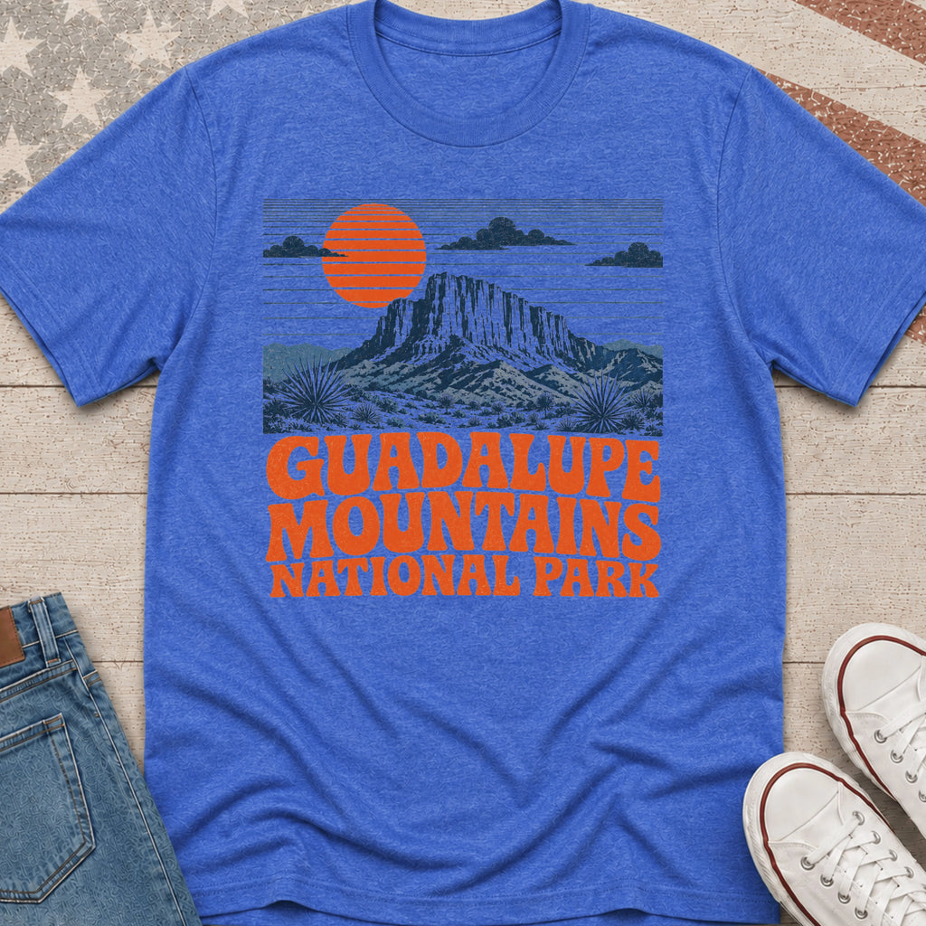 Guadalupe Mtn Orange T-Shirt