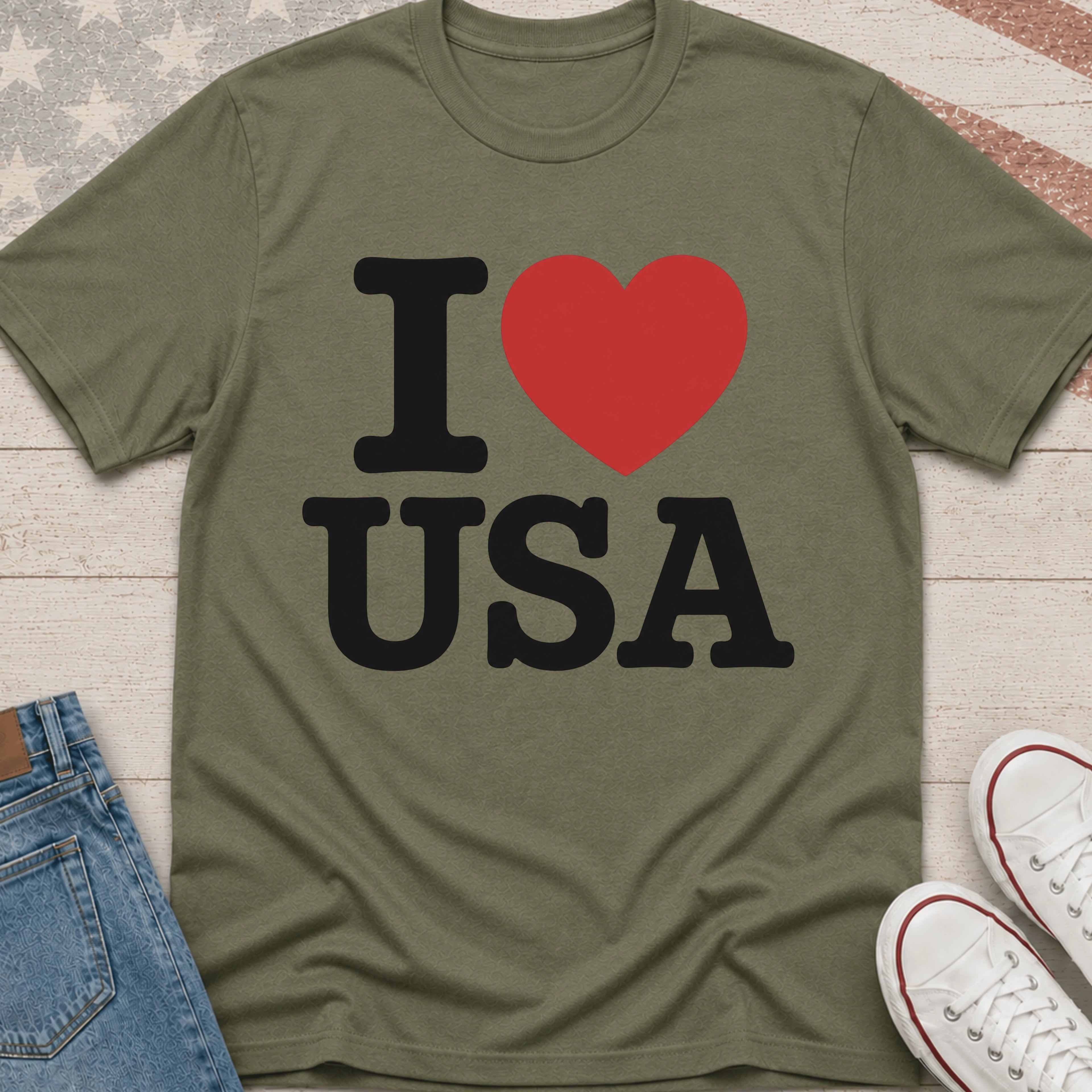 I Heart USA T-Shirt