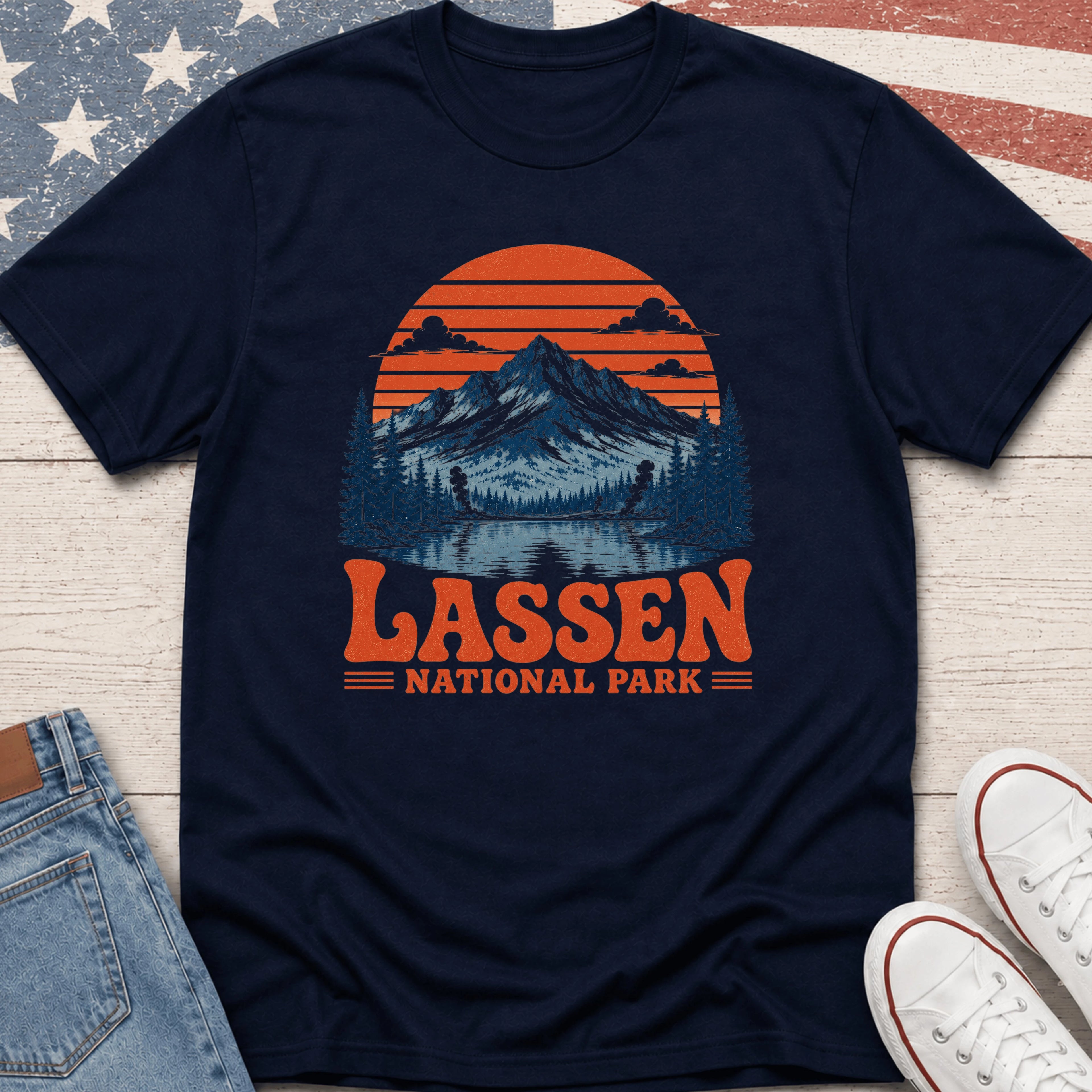 Lassen Orange T-Shirt