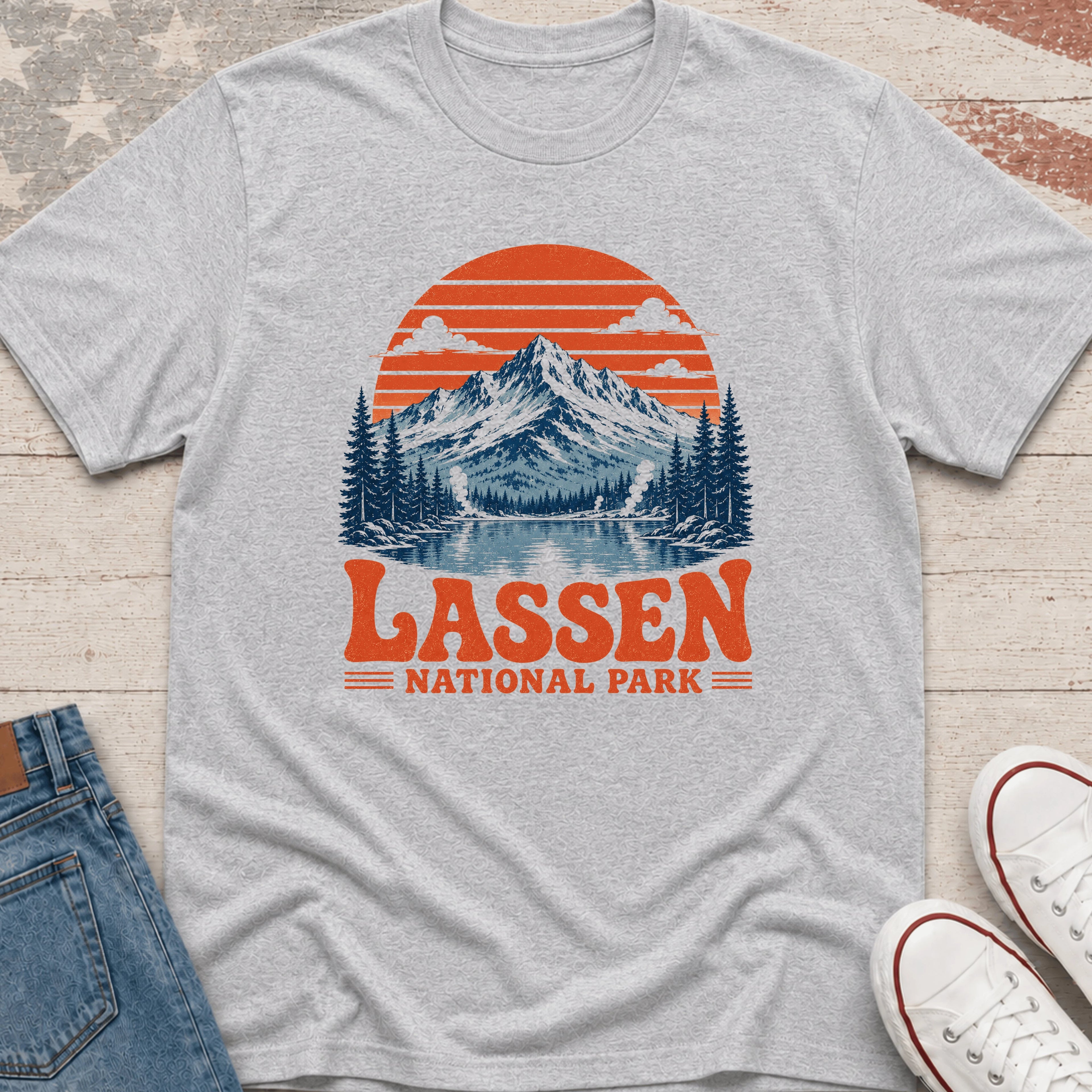 Lassen Orange T-Shirt