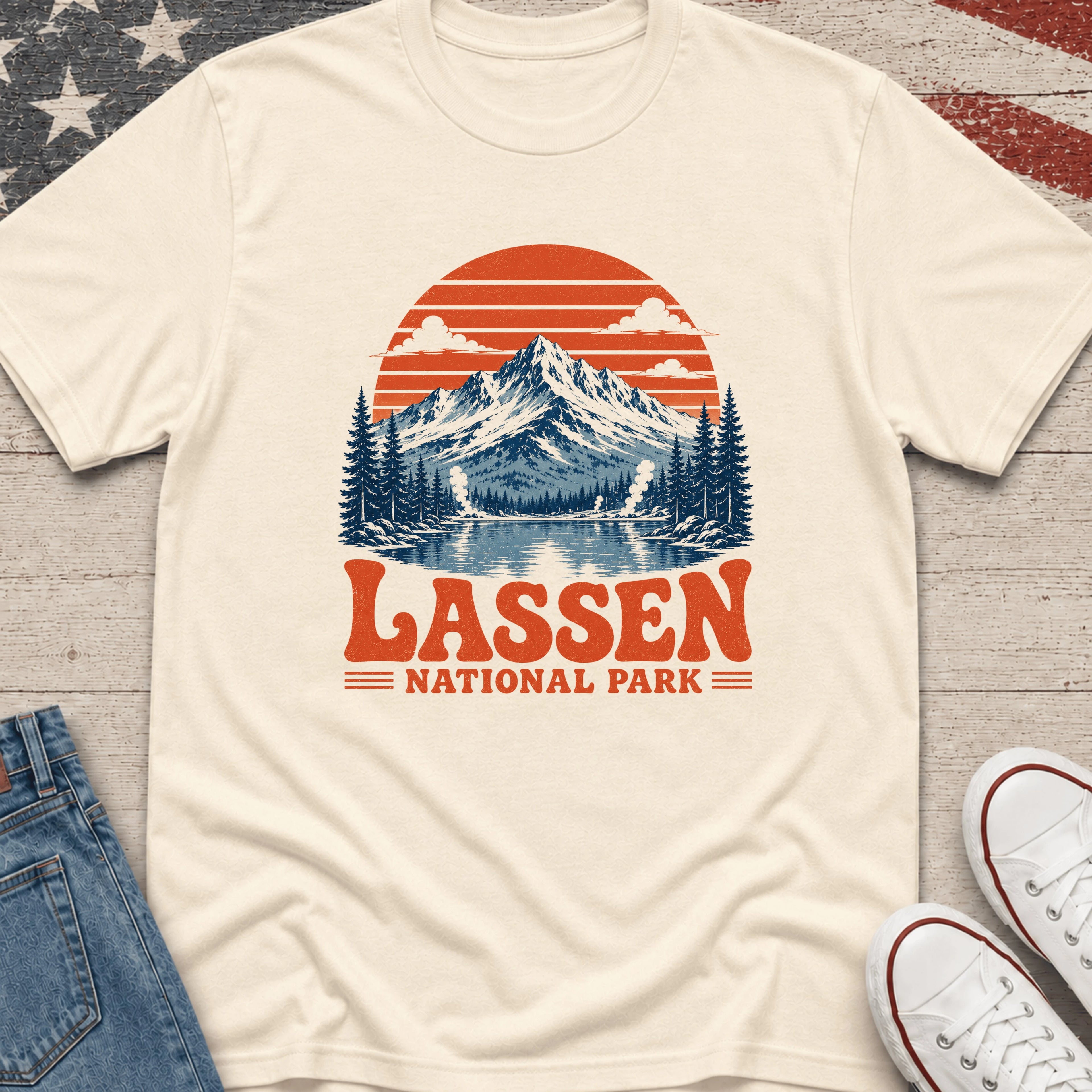 Lassen Orange T-Shirt