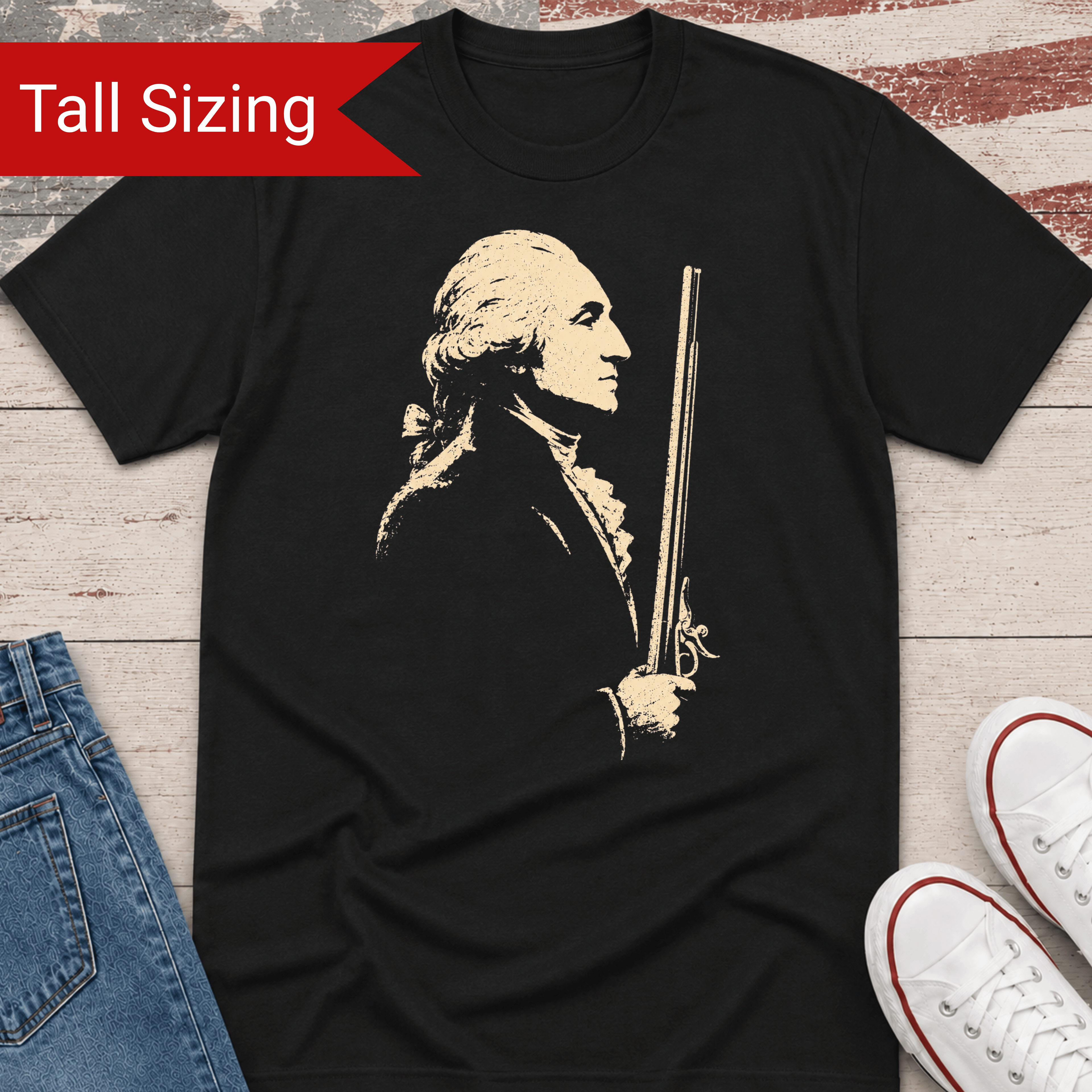 George Washington (HANES) TALL Shirt