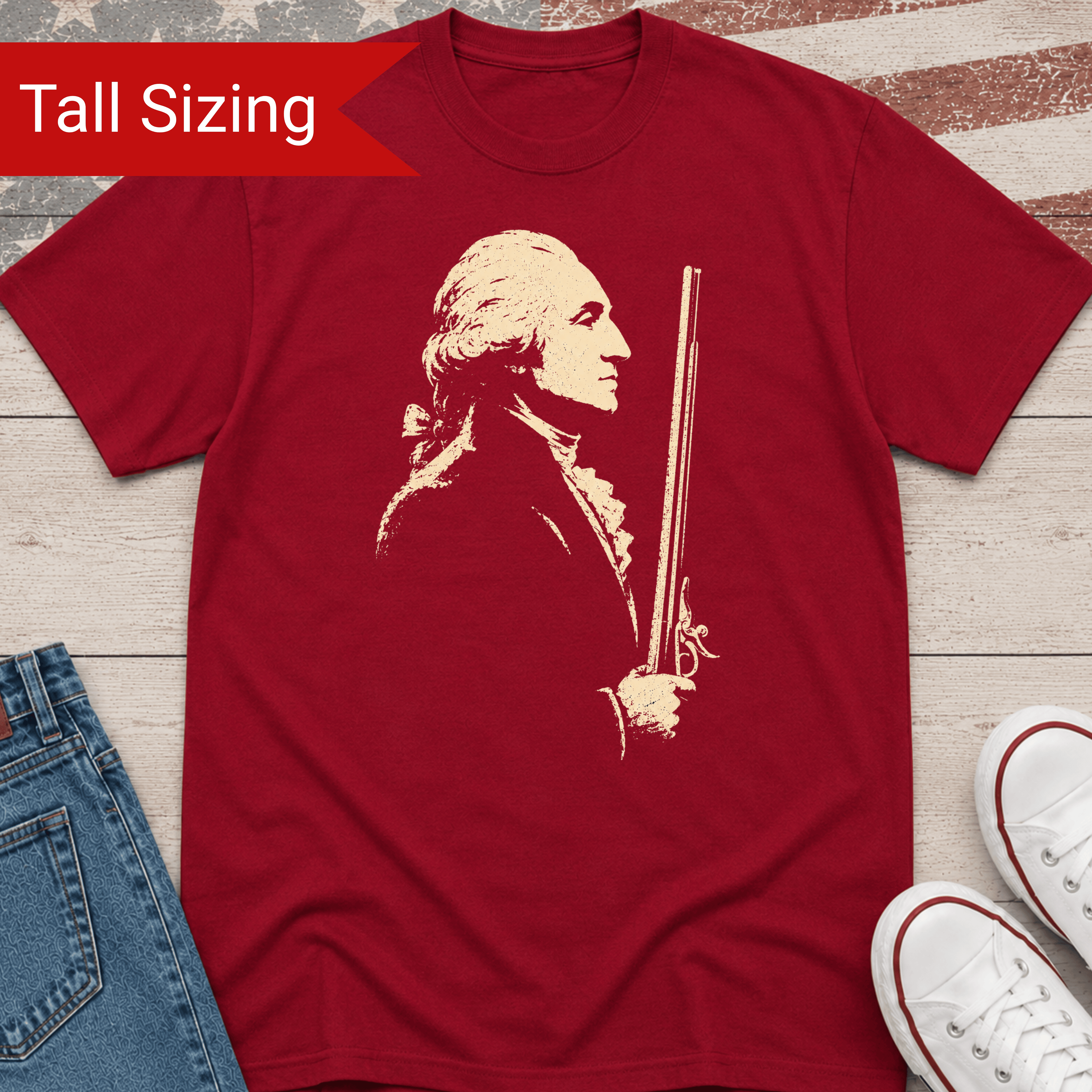 George Washington (HANES) TALL Shirt