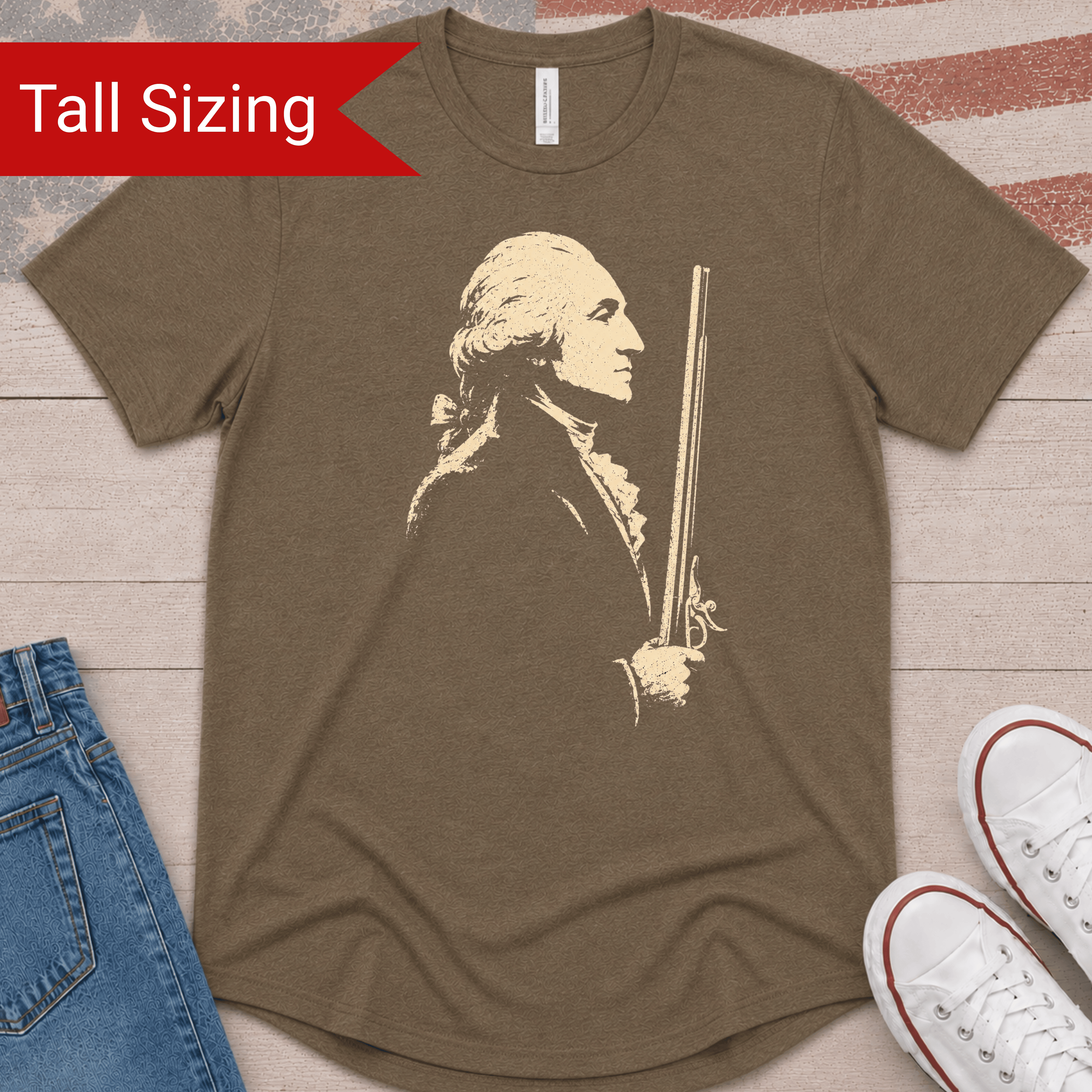 George Washington (BC) TALL Shirt
