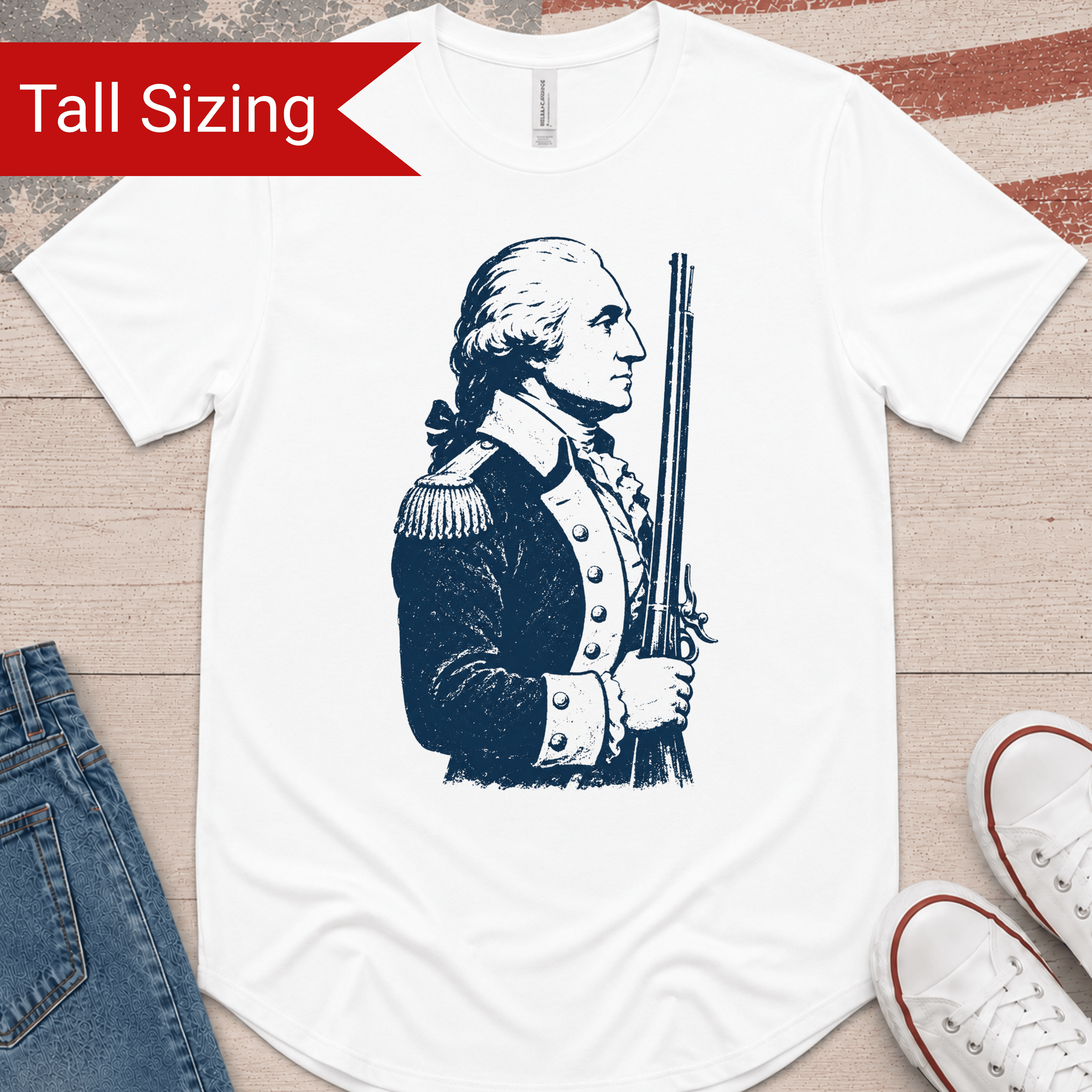 George Washington (BC) TALL Shirt