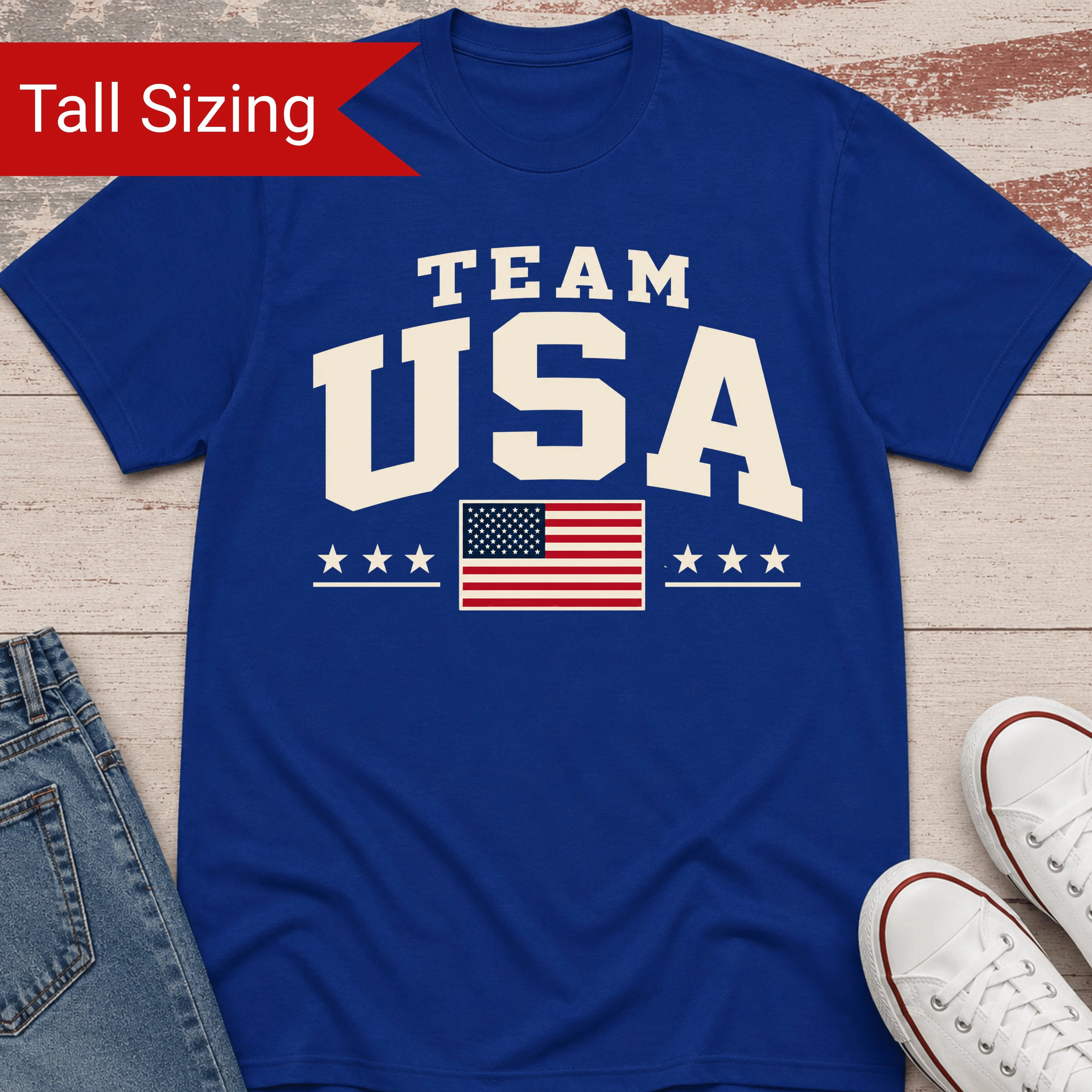 Team USA Bold TALL Shirt
