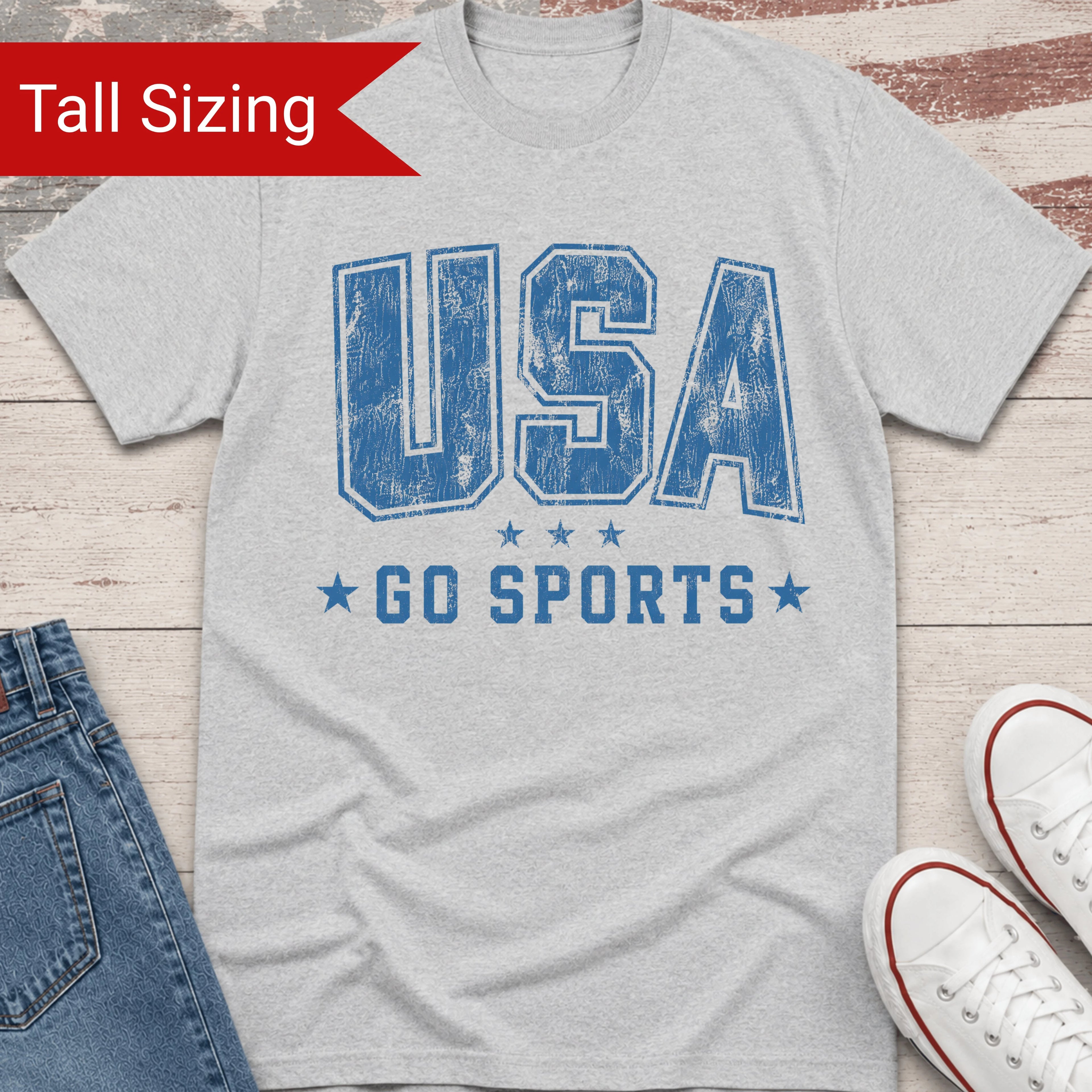 USA Go Sports TALL Shirt