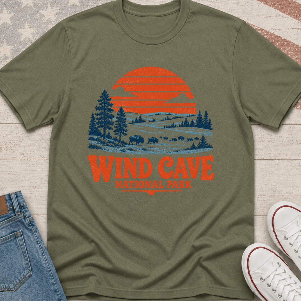 Wind Cave Orange T-Shirt