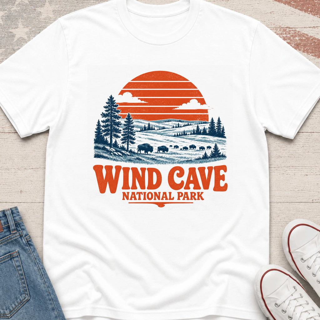 Wind Cave Orange T-Shirt