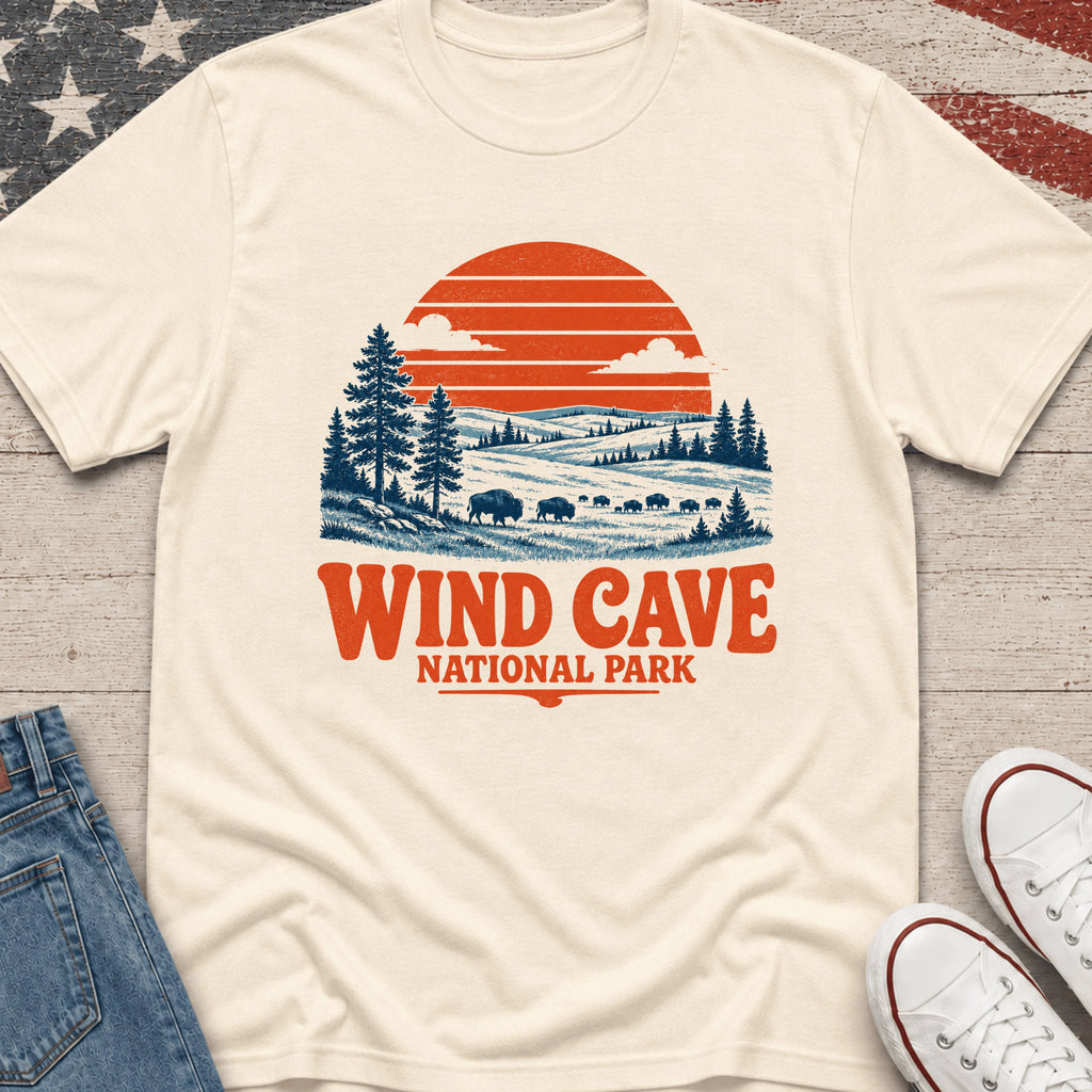 Wind Cave Orange T-Shirt