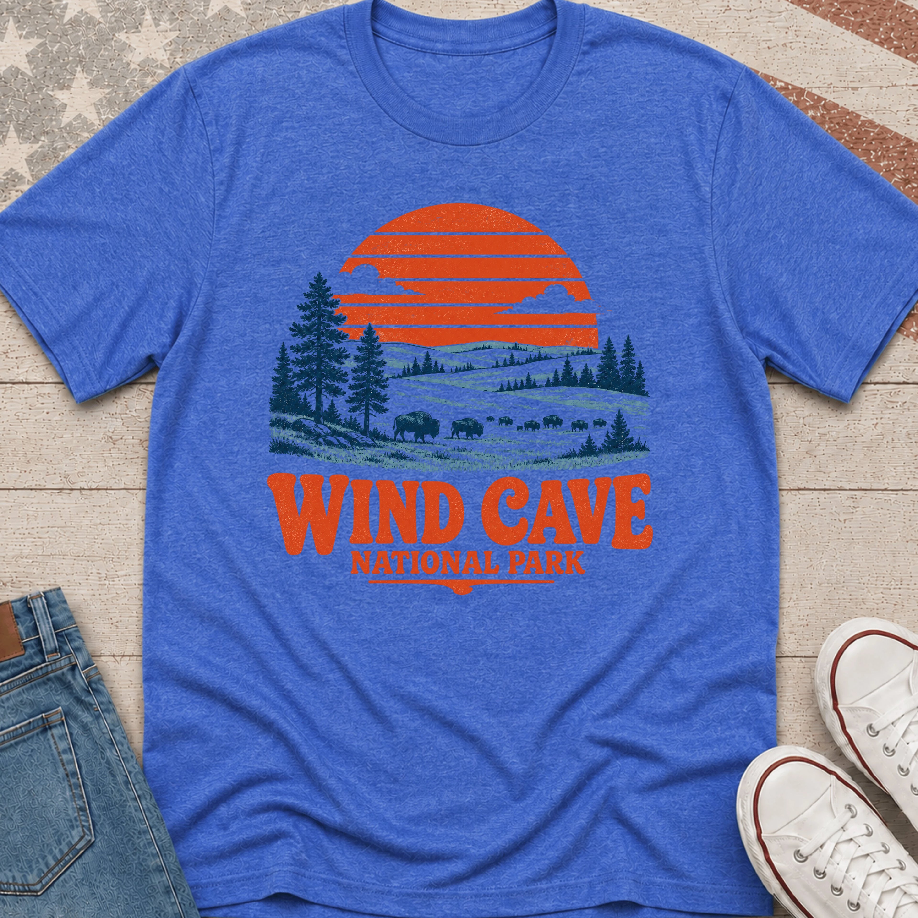 Wind Cave Orange T-Shirt